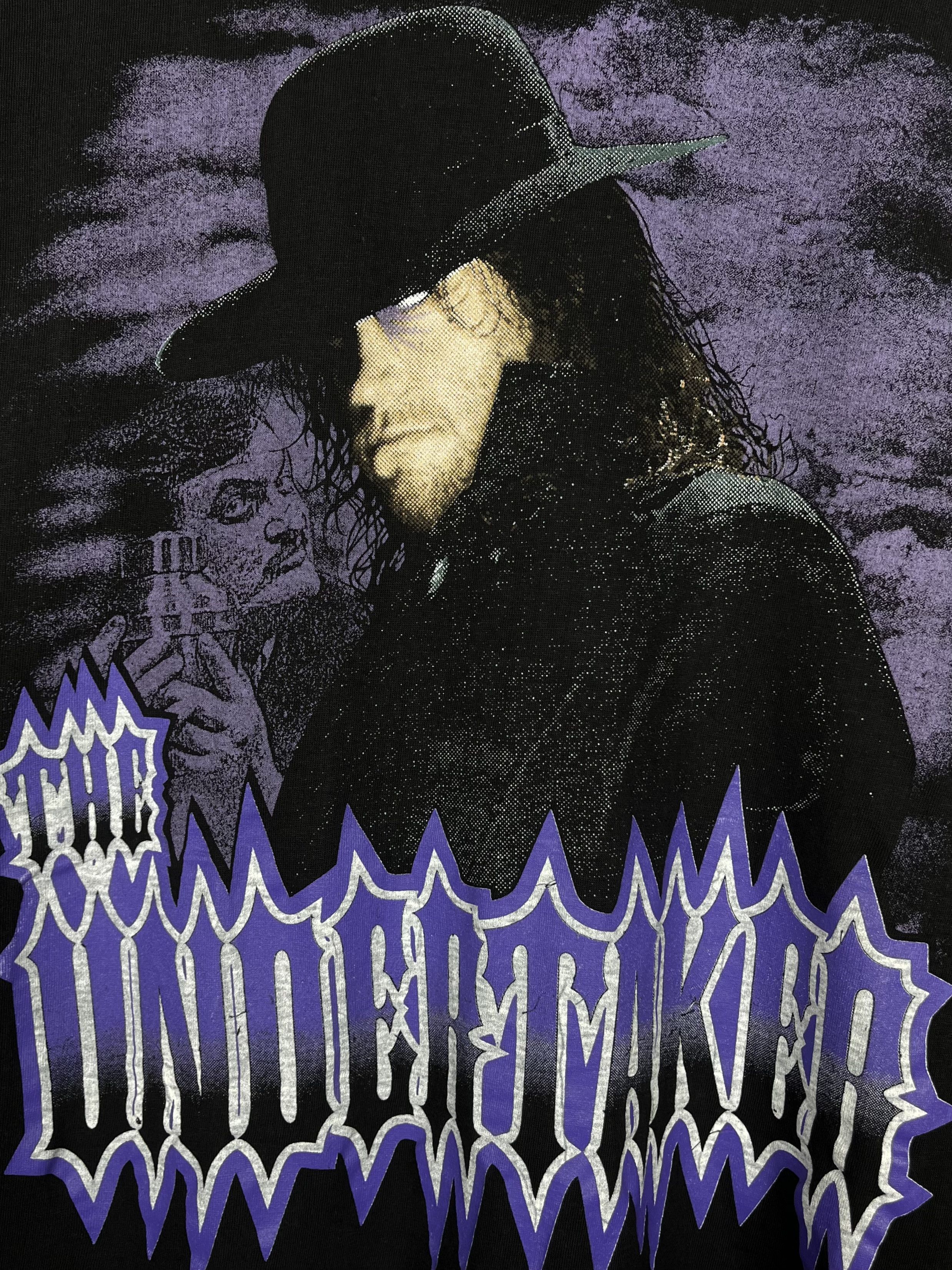 WWF Vintage Undertaker WWF Wrestling T Shirt 1990’s Size US M / EU 48-50 / 2 - 7 Thumbnail