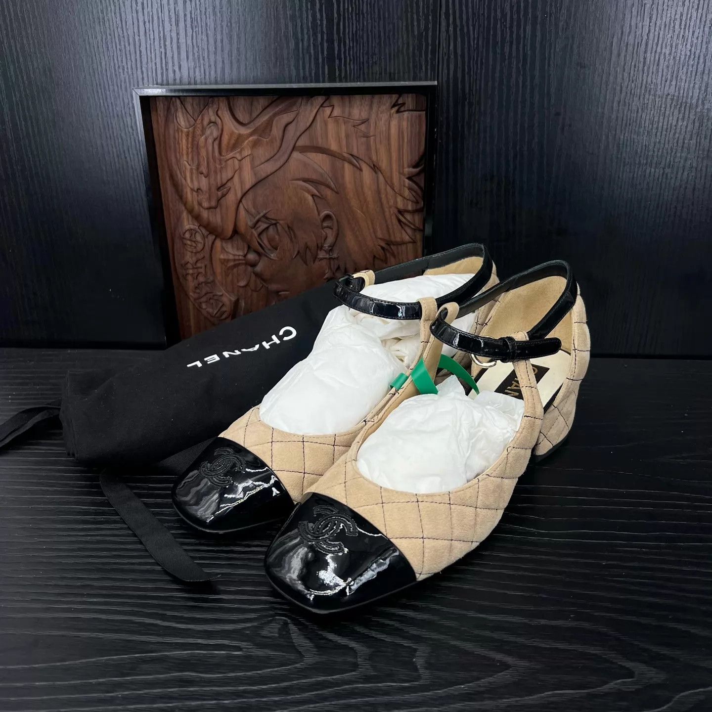 Chanel CHANEL Mary Jane Beige Heels 39 Worn Once Size US 8.5 / IT 38.5 - 1 Thumbnail