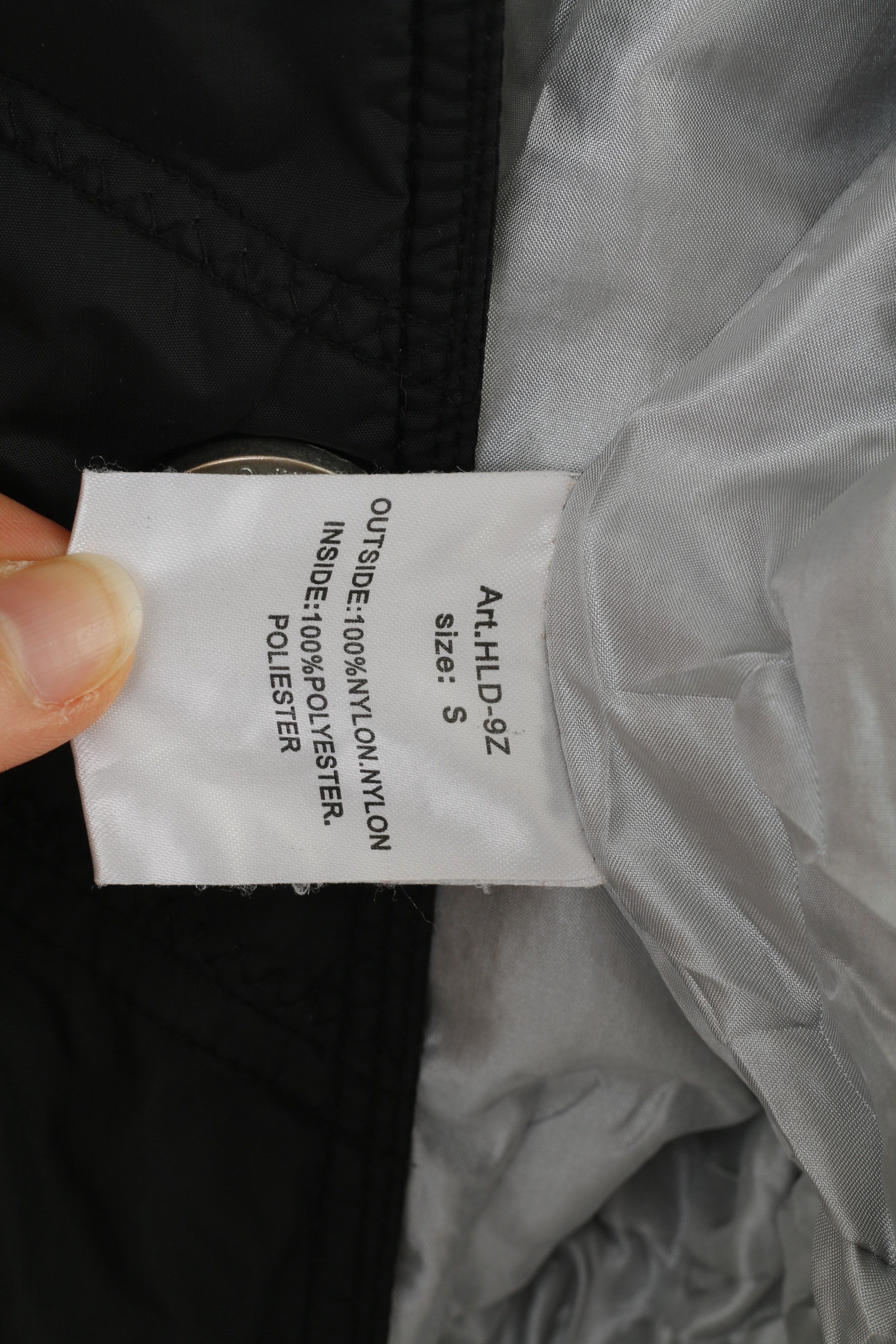 Vintage Queen Women S Vest Bodywarmer Black Quilted Zip 10738 Size S / US 4 / IT 40 - 7 Thumbnail