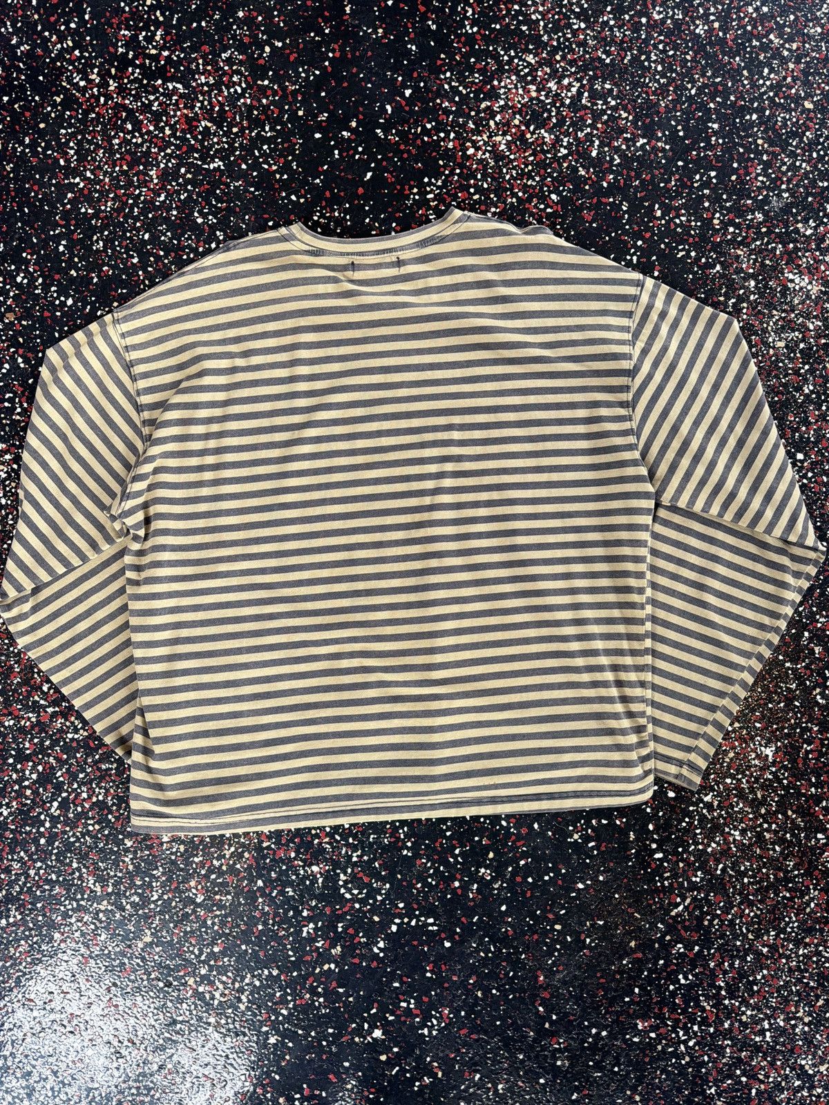 Vale Vale Green Striped Longsleeve Size US XXL / EU 58 / 5 - 2 Thumbnail