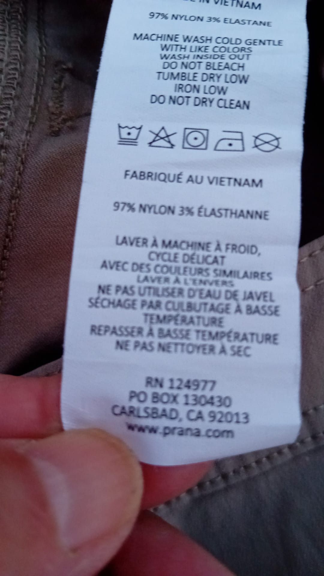 Prana Prana Hiking Outdoor Camping Stretch Belted pants sz 38 Size US 38 / EU 54 - 17 Thumbnail