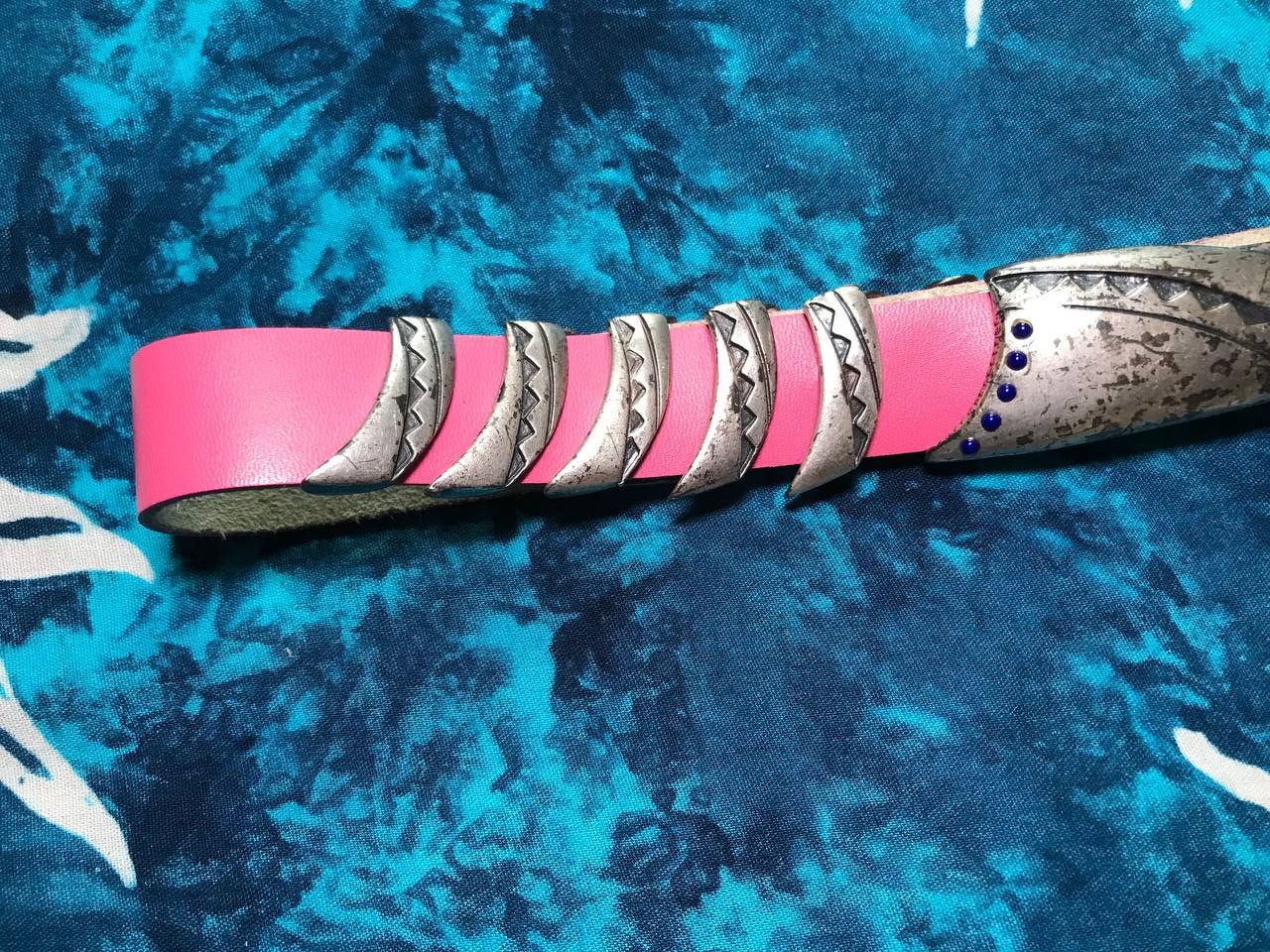 Vintage Vintage Avant Garde METAL BELT Cowboy Size ONE SIZE - 23 Thumbnail
