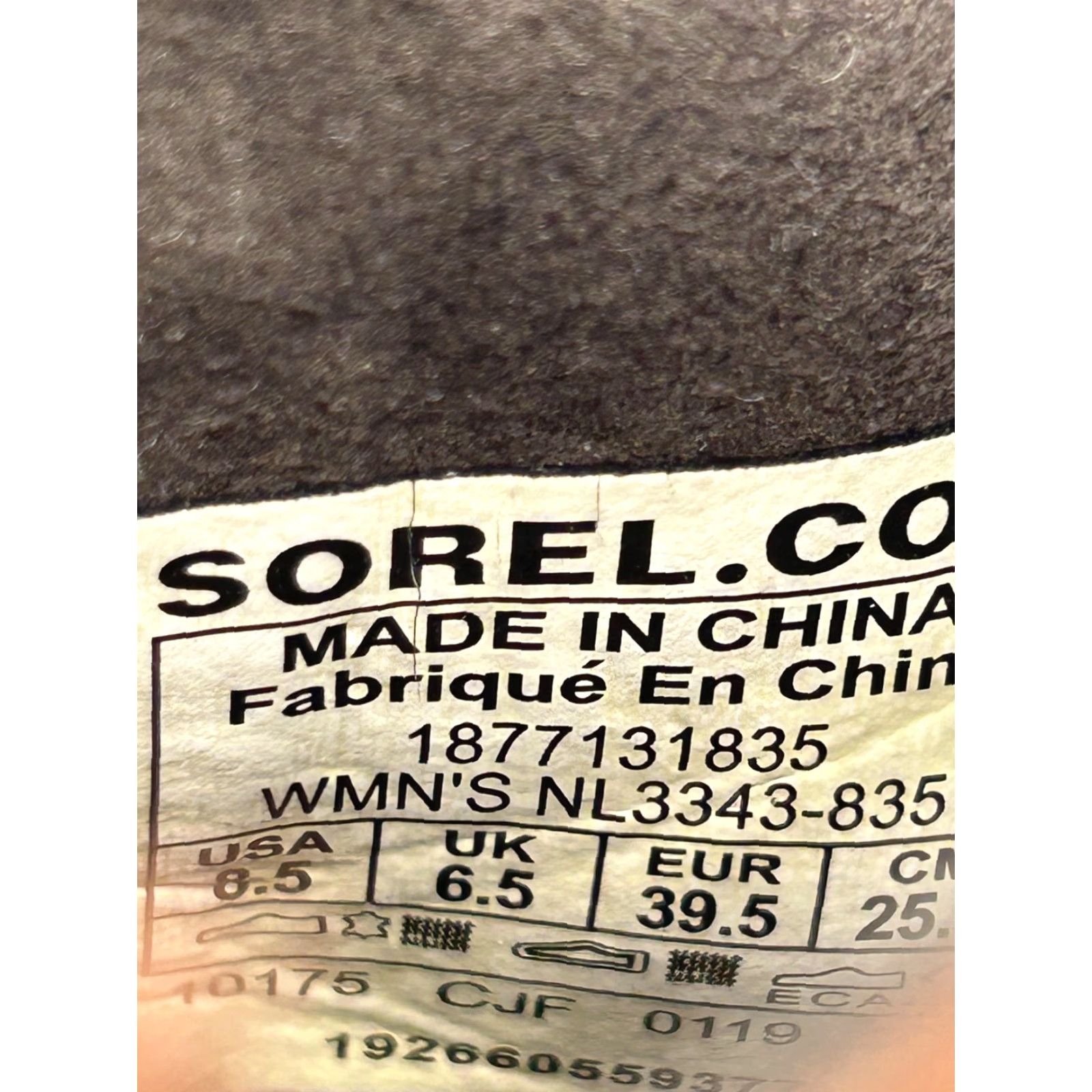 SOREL Sorel Boots Womens 8.5 Orange Suede Chelsea Ankle Lug Sole Booties - Brown Accent, Casual, Round Toe, Wedge Heel Size US 9 / IT 39 - 4 Thumbnail