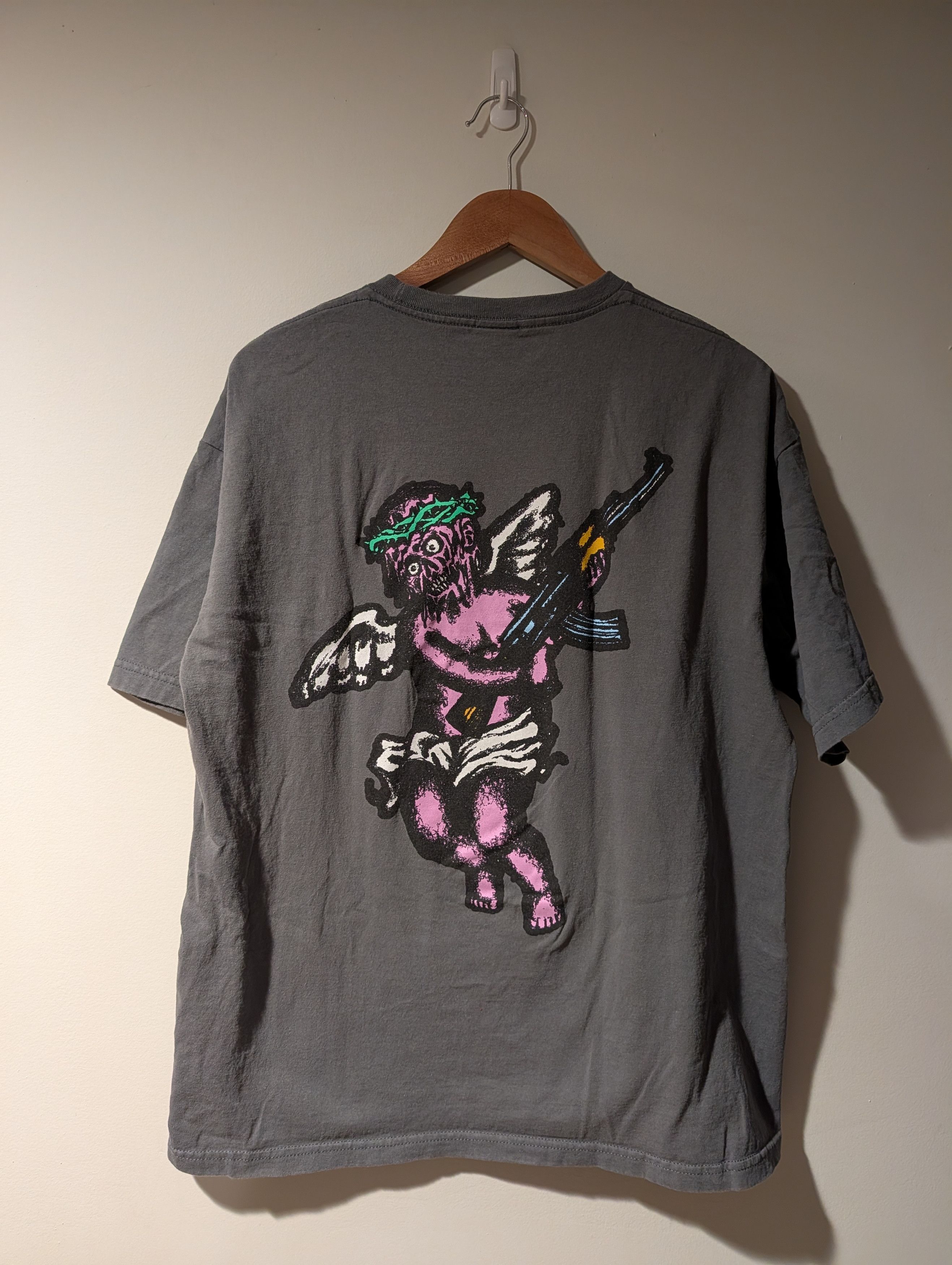 Band Tees Vintage Y2K Heart Attack Man Jesus Baby Weapon Band T-Shirt Size US XL / EU 56 / 4 - 4 Thumbnail