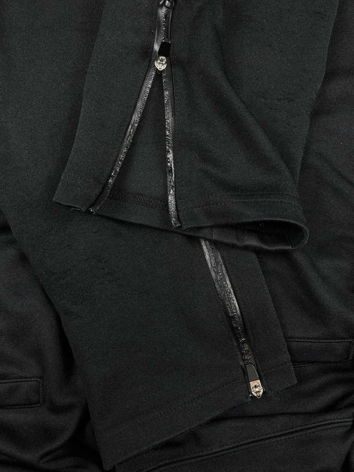 Number (N)ine Number (N)ine Logo Side Taped Tracksuit Sweatpants Black Size US 30 / EU 46 - 6 Thumbnail