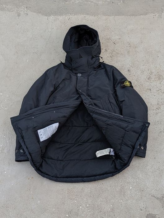 Stone island micro reps primaloft long down sales jacket