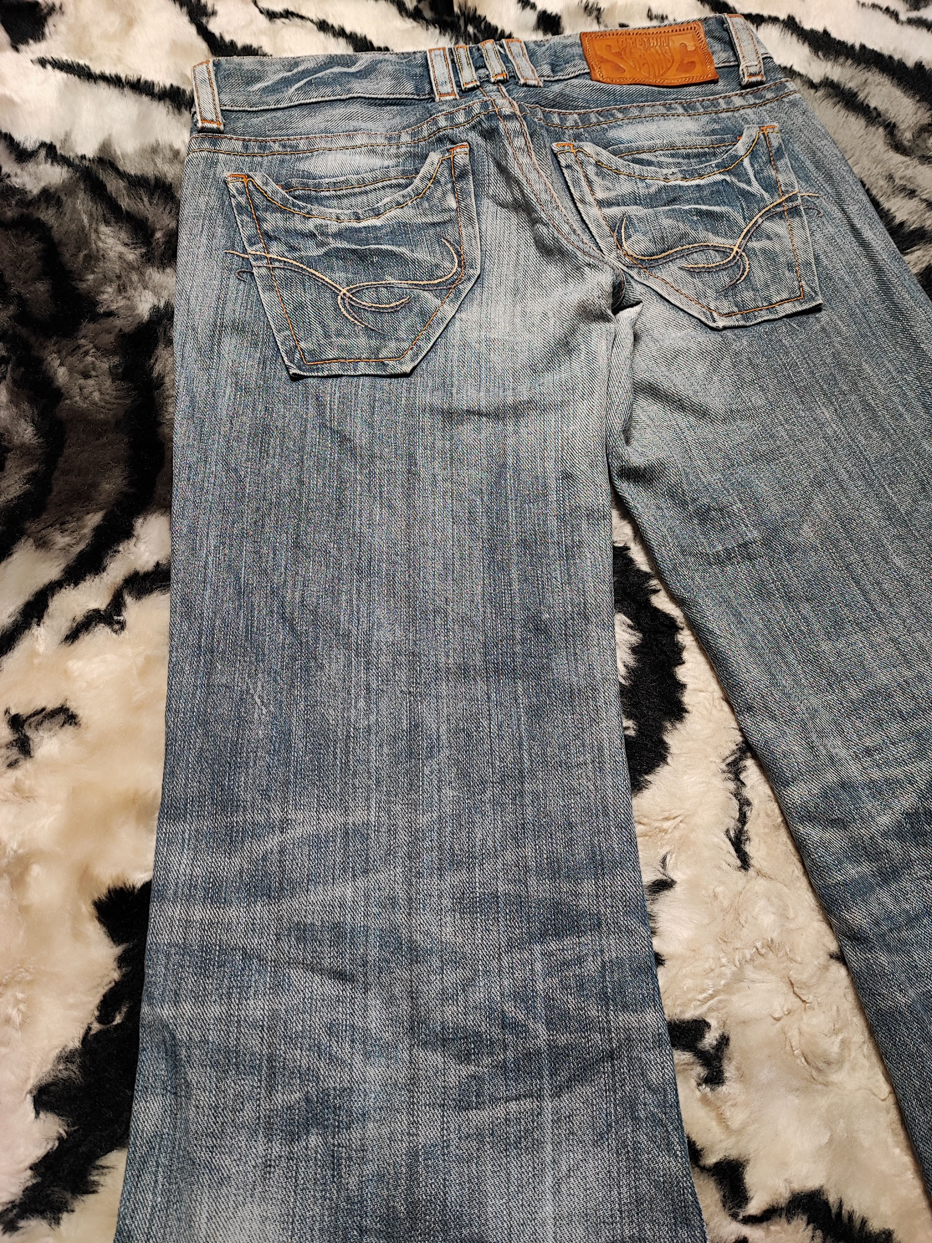 Edwin Thrashed Distressed Jeans ERD Grunge Chrome Size US 30 / EU 46 - 11 Thumbnail