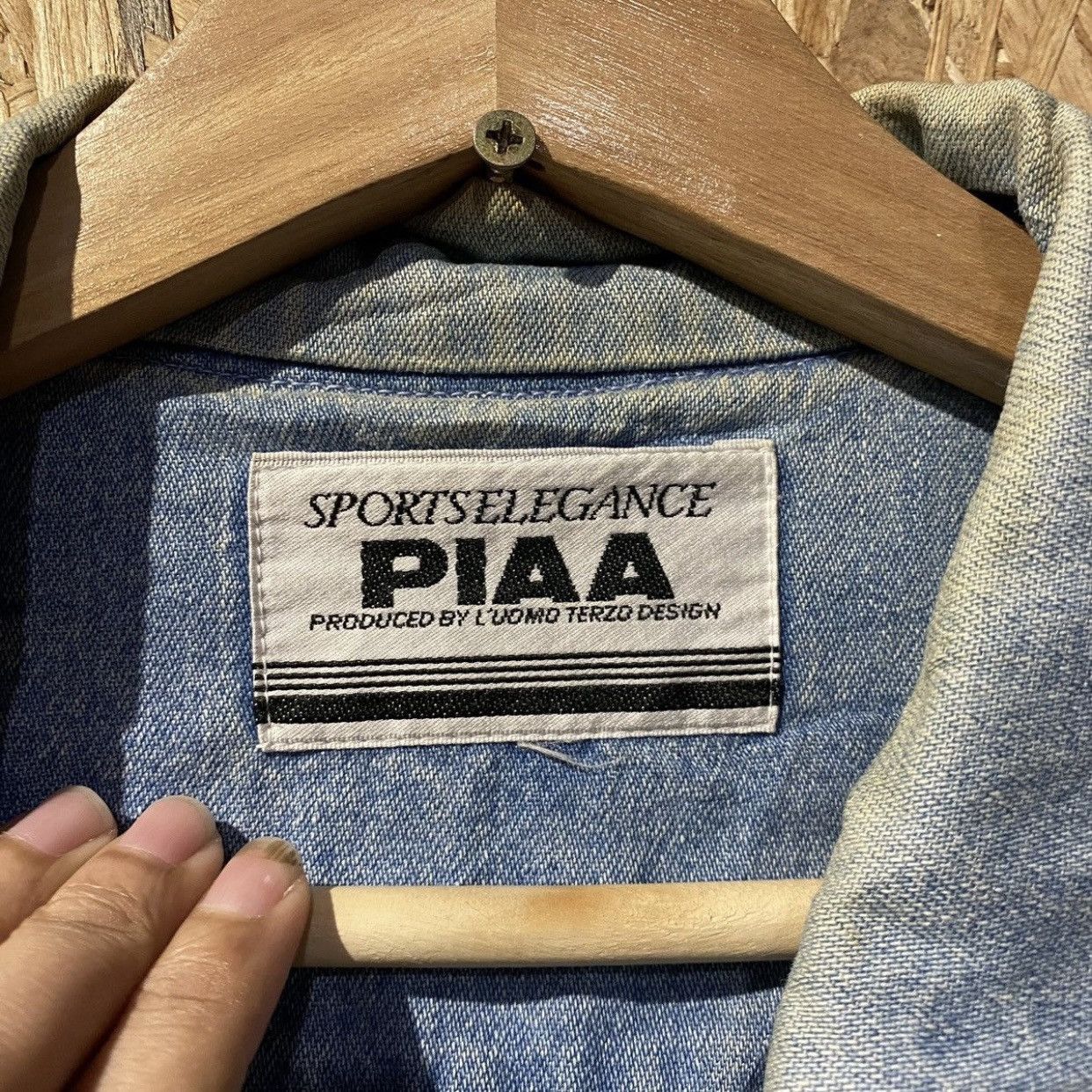 Japanese Brand × Vintage PIAA Motor Sport Bomber Denim Jackets Size US XL / EU 56 / 4 - 15 Thumbnail