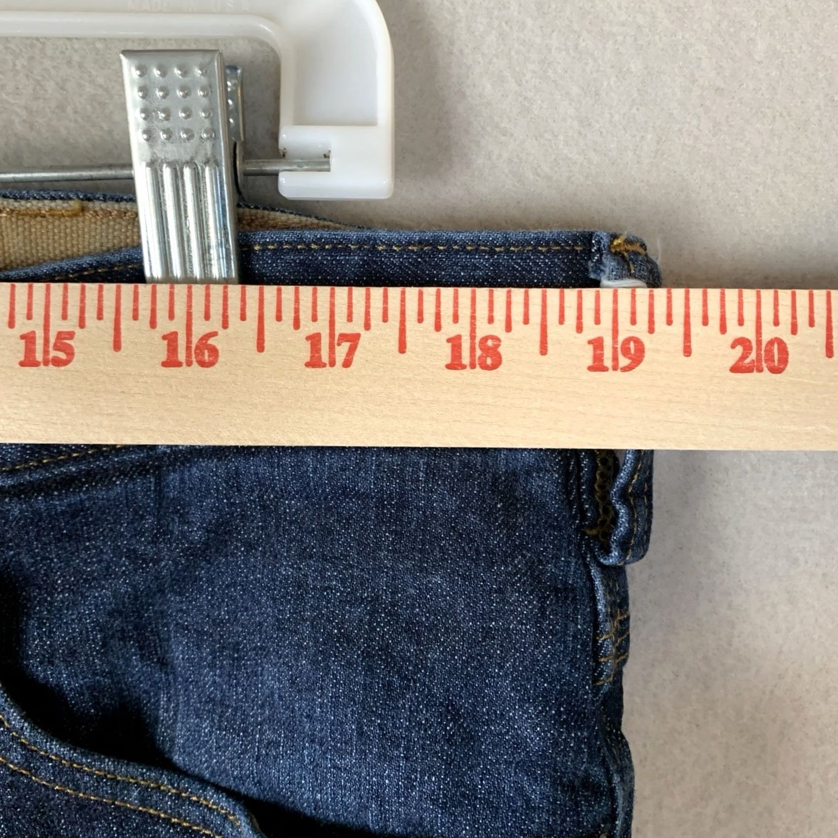 Duluth Trading Company Duluth Trading Co Jeans BallRoom Double Flex Men 38x32 Blue Denim Cotton Blend Regular Straight 5-Pocket Button Zip Vintage No Size US 38 / EU 54 - 7 Thumbnail