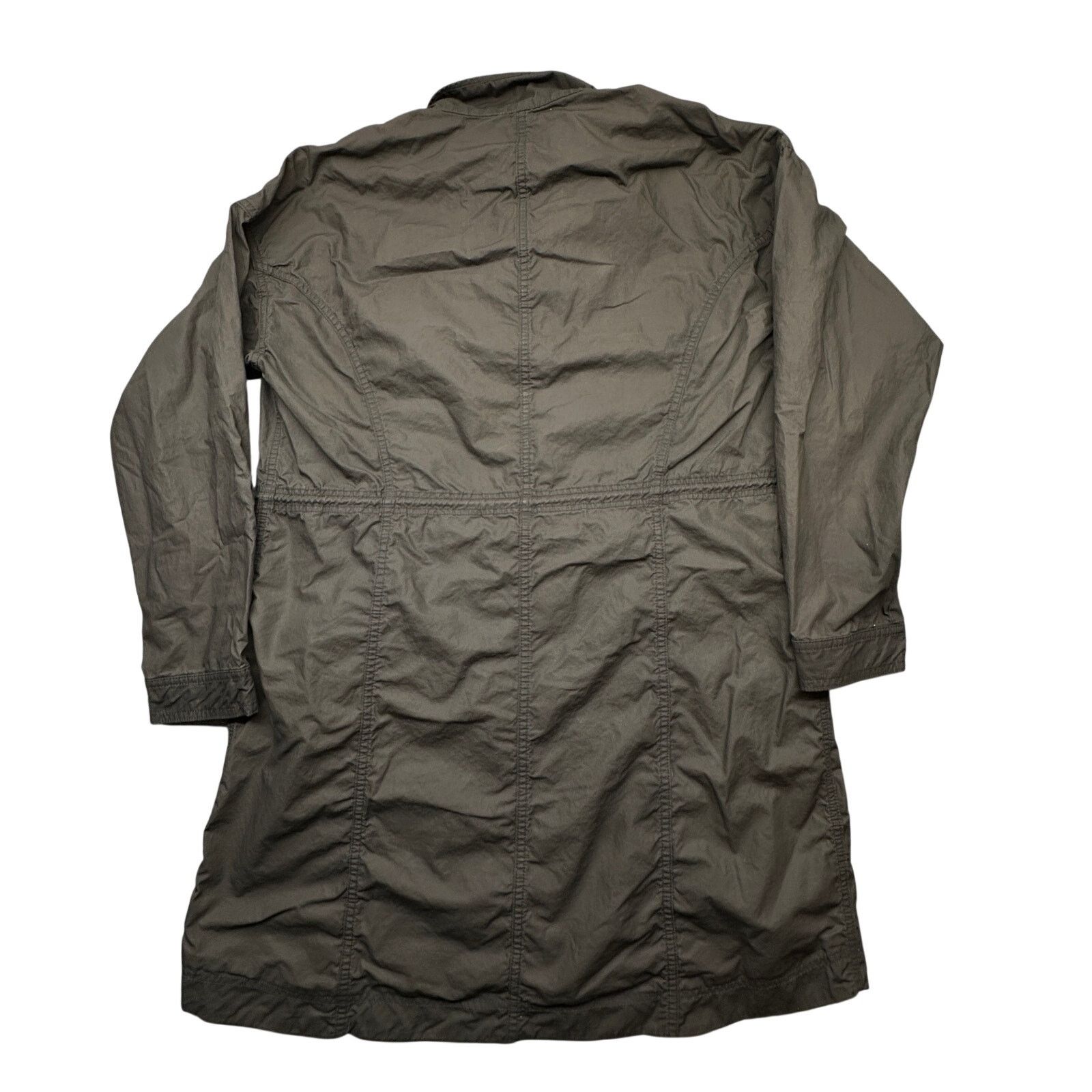Athleta Athleta Vista Jacket Womens Small Cinch Waist Coat Gray Size S / US 4 / IT 40 - 2 Thumbnail