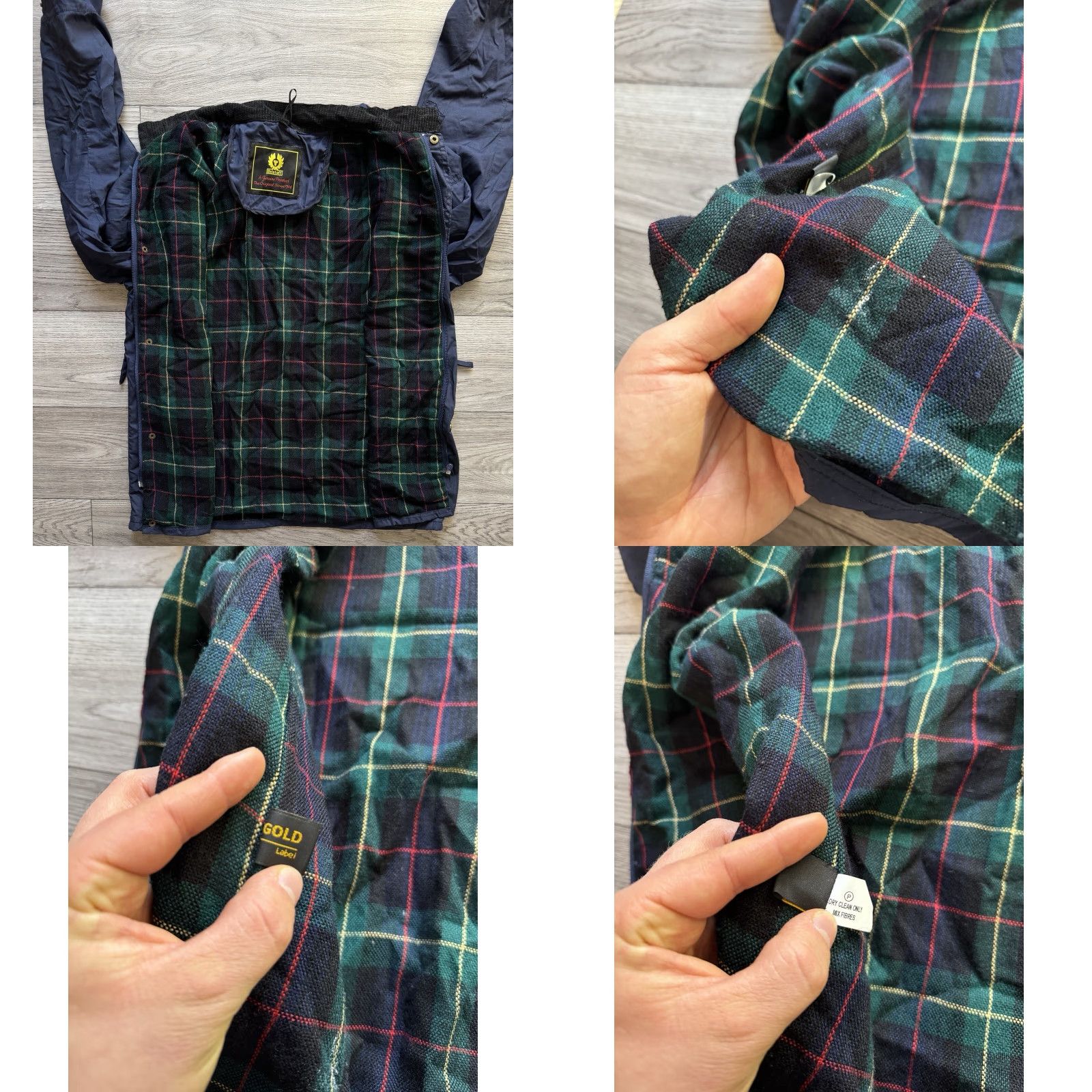Belstaff Belstaff RACEMASTER Jacket Navy Size S Cotton Men Brown Label? Size US S / EU 44-46 / 1 - 10 Thumbnail