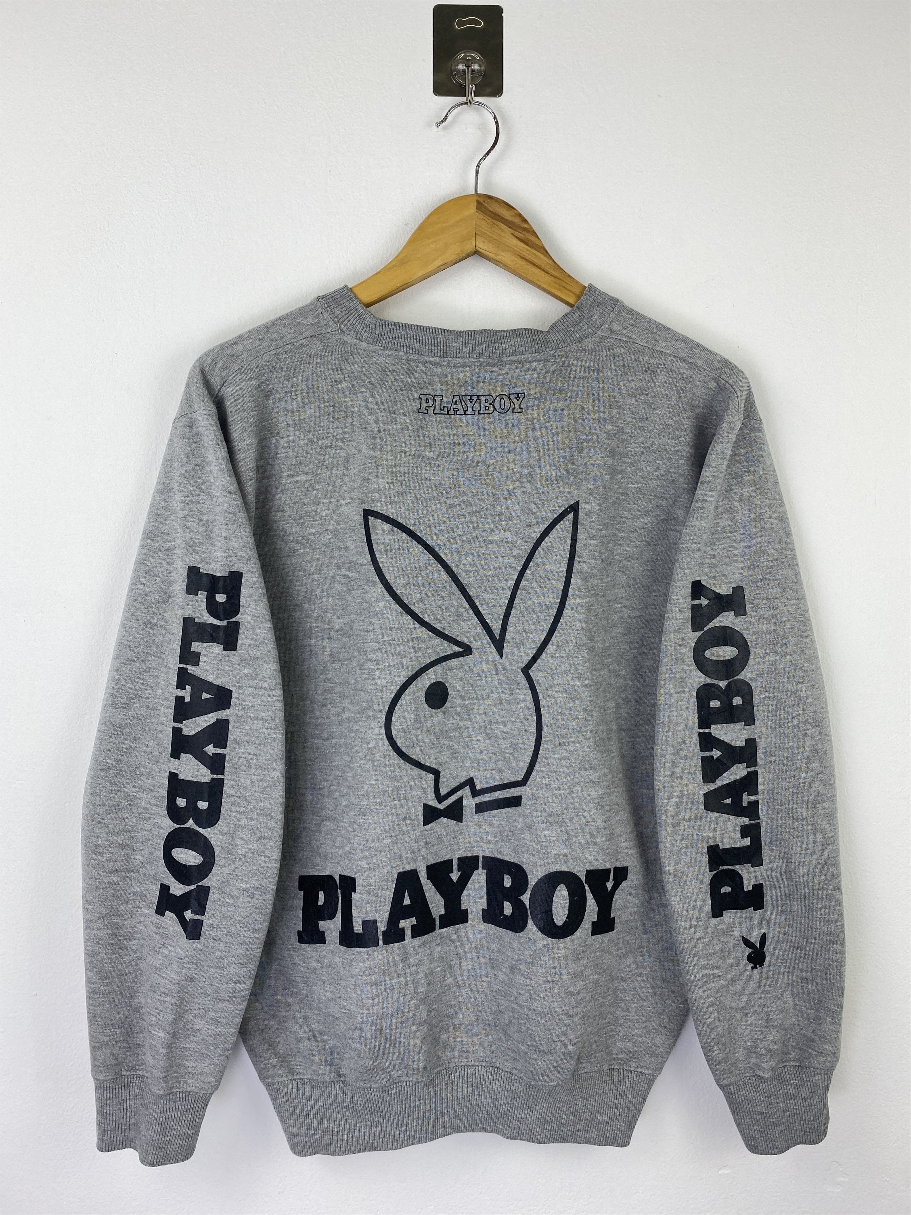 Playboy Vintage Playboy Backhit Pullover Sweatshirt SH0427 Size US M / EU 48-50 / 2 - 1 Thumbnail