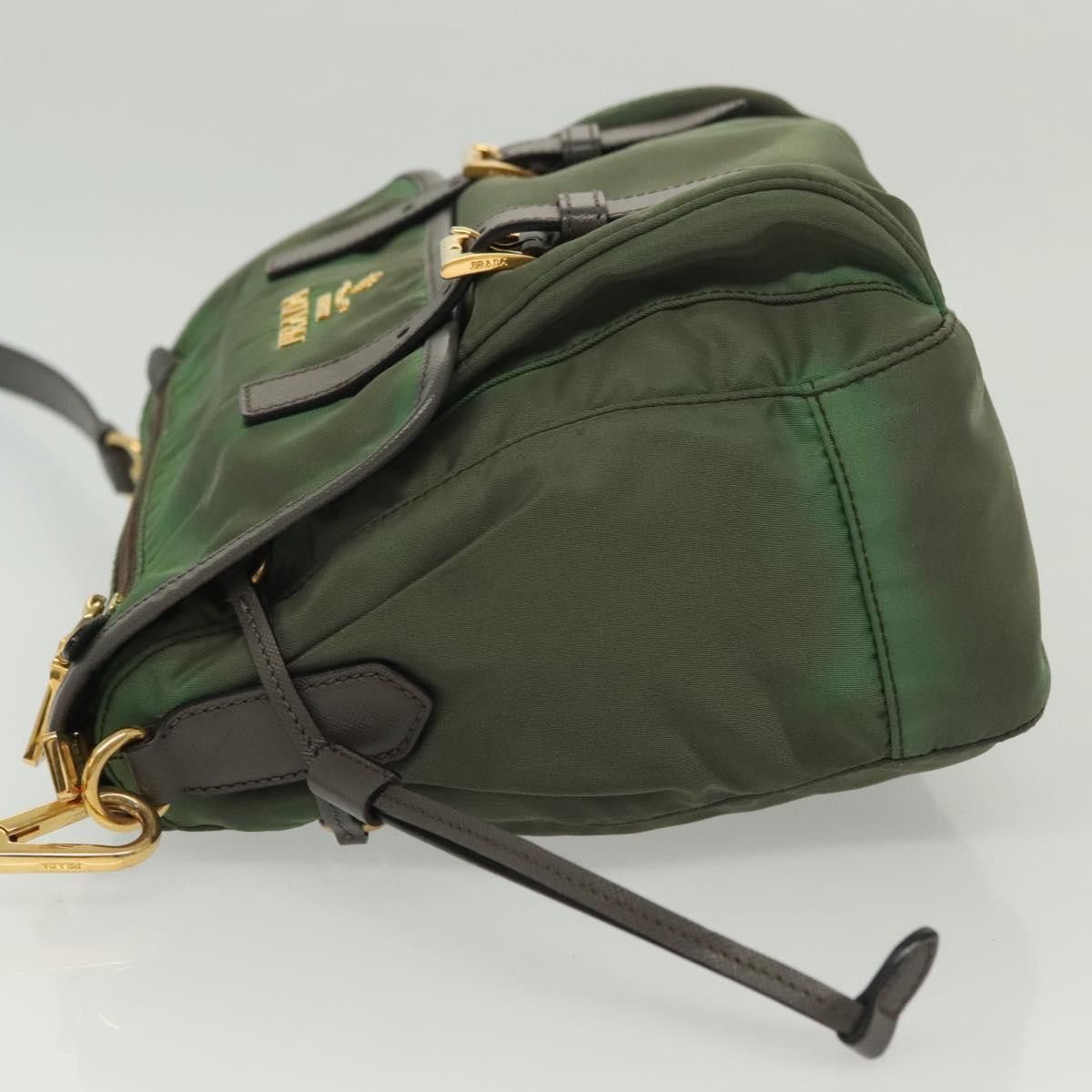 Prada PRADA Shoulder Bag Nylon Khaki Gold Size ONE SIZE - 5 Thumbnail