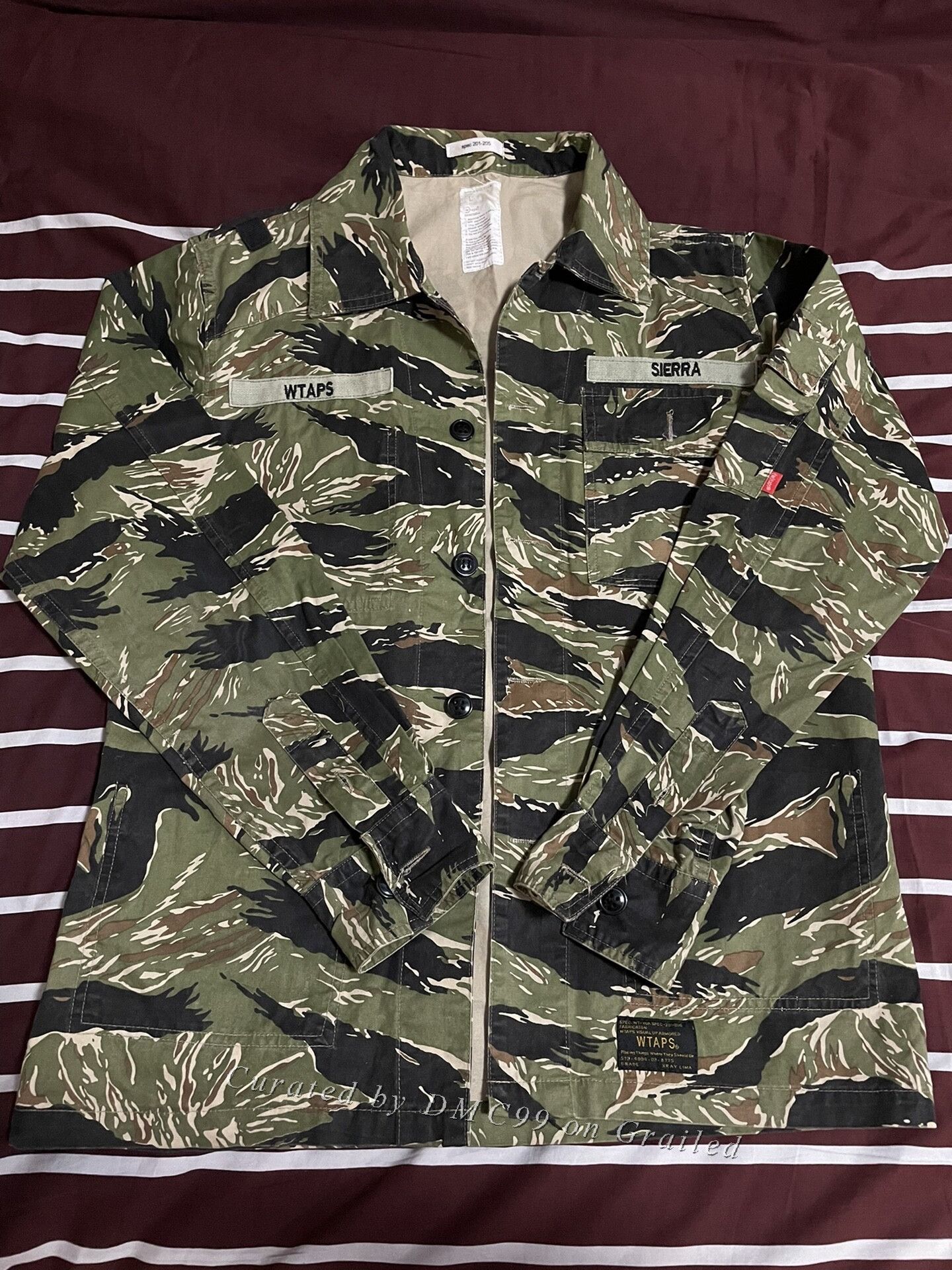 Wtaps WTAPS JUNGLE LS 02 SHIRT COPO TWILL URBAN CAMO 2016 | Grailed