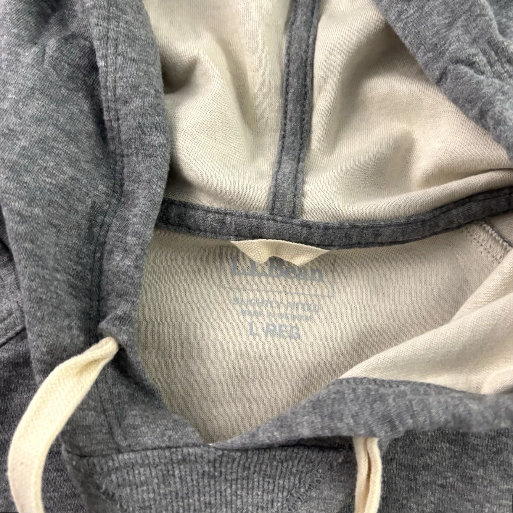 Vintage L.L. Bean Hoodie Pullover Gray Men's Large Size US L / EU 52-54 / 3 - 4 Thumbnail