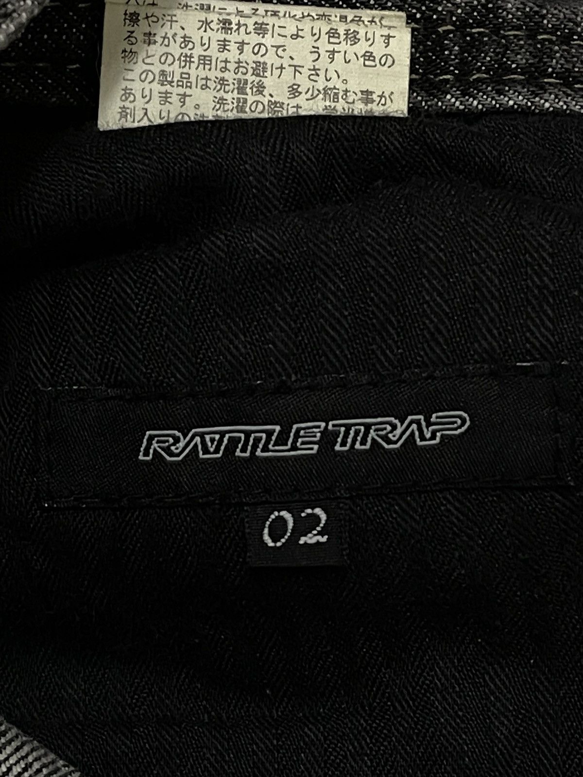 Tornado Mart Vintage 1990s Og Japan Designer RattleTrap Distressed Denim Size US 29 - 20 Thumbnail