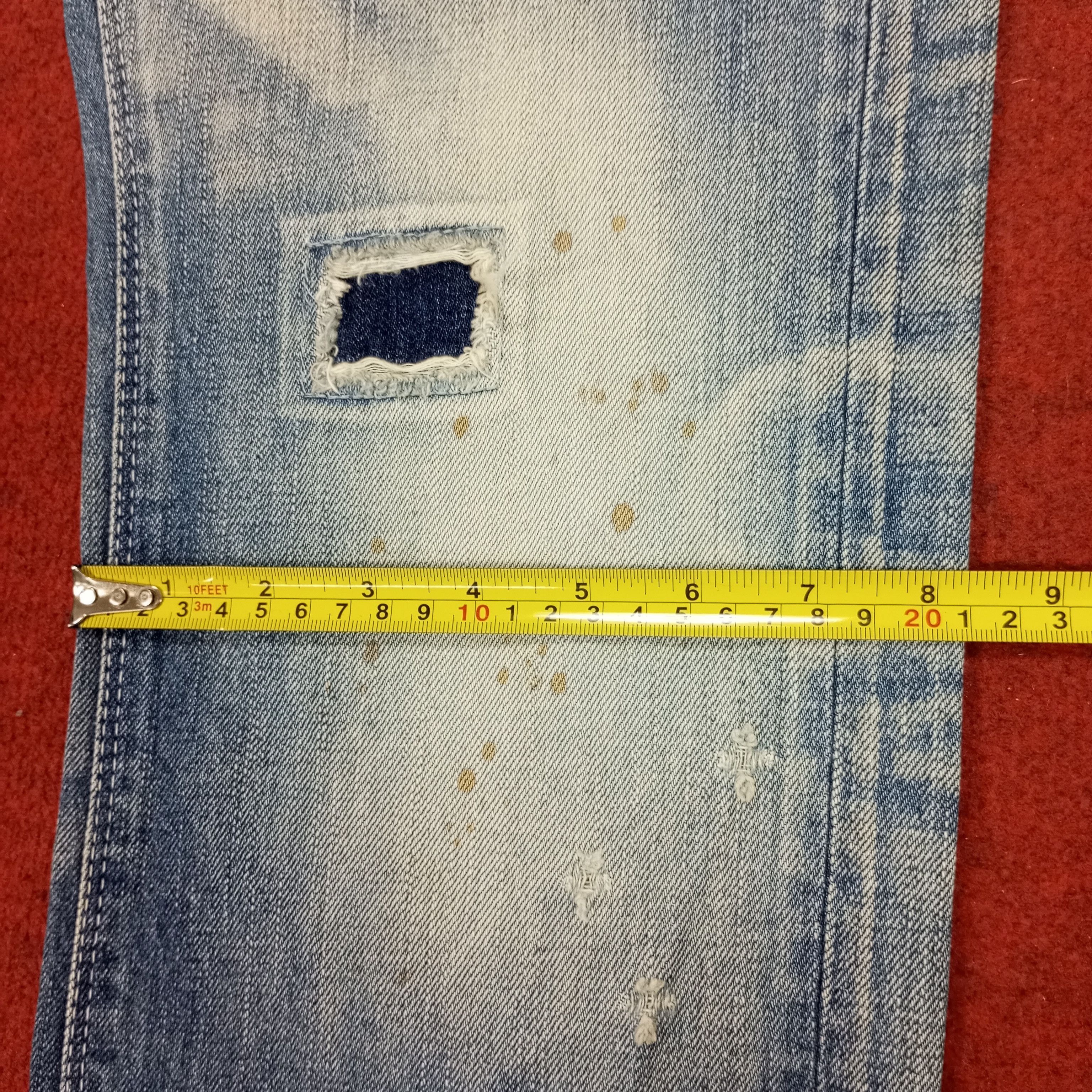 Vanquish × Vintage Vanquish Fashion Style Distressed Jeans Size 34" / US 12 / IT 48 - 10 Thumbnail