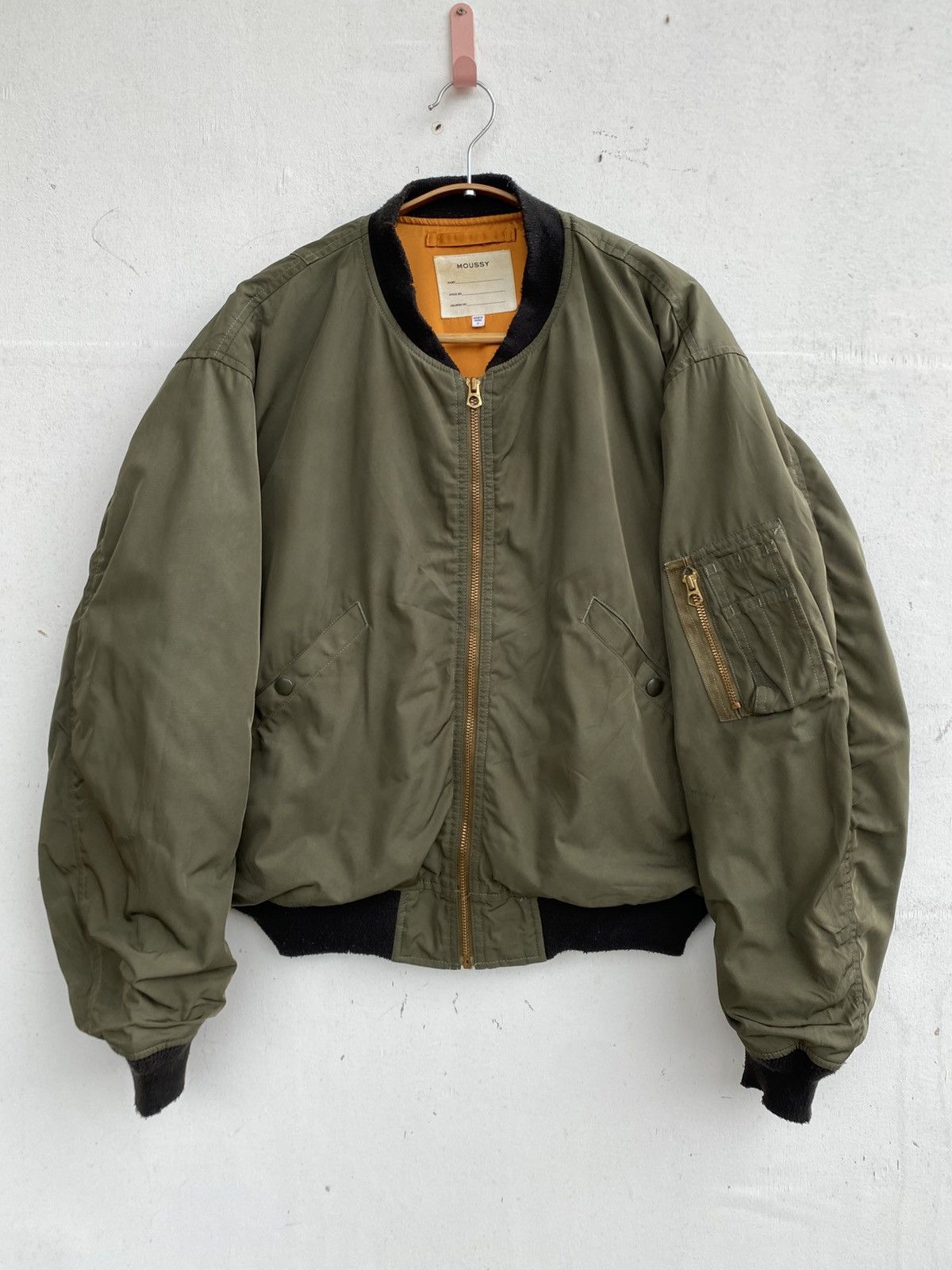 MOUSSY Moussy Bomber Jacket Size US XL / EU 56 / 4 - 2 Thumbnail
