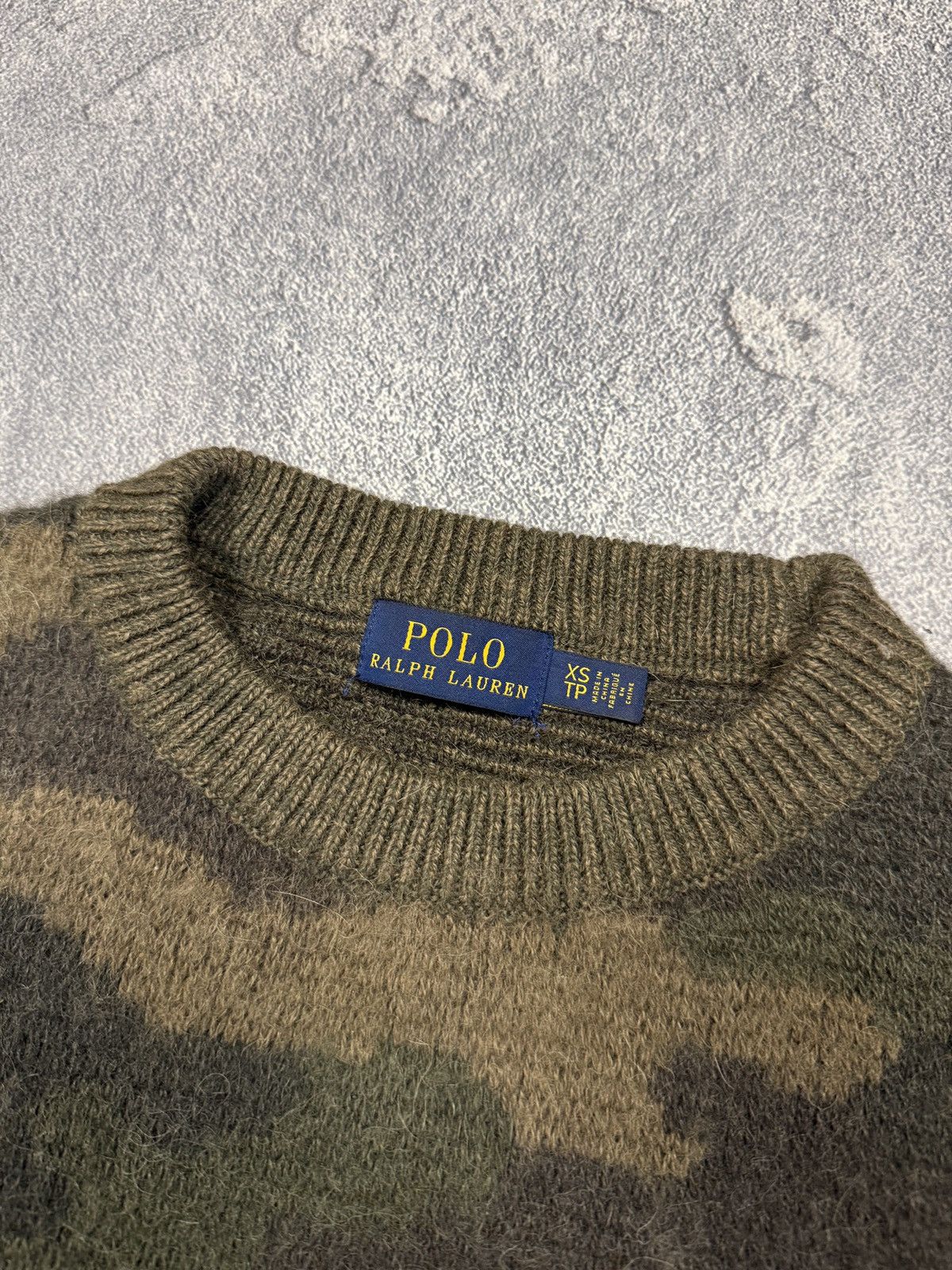 Polo Ralph Lauren Polo Ralph Lauren wool camo sweater jumper Size XS / US 0-2 / IT 36-38 - 5 Thumbnail