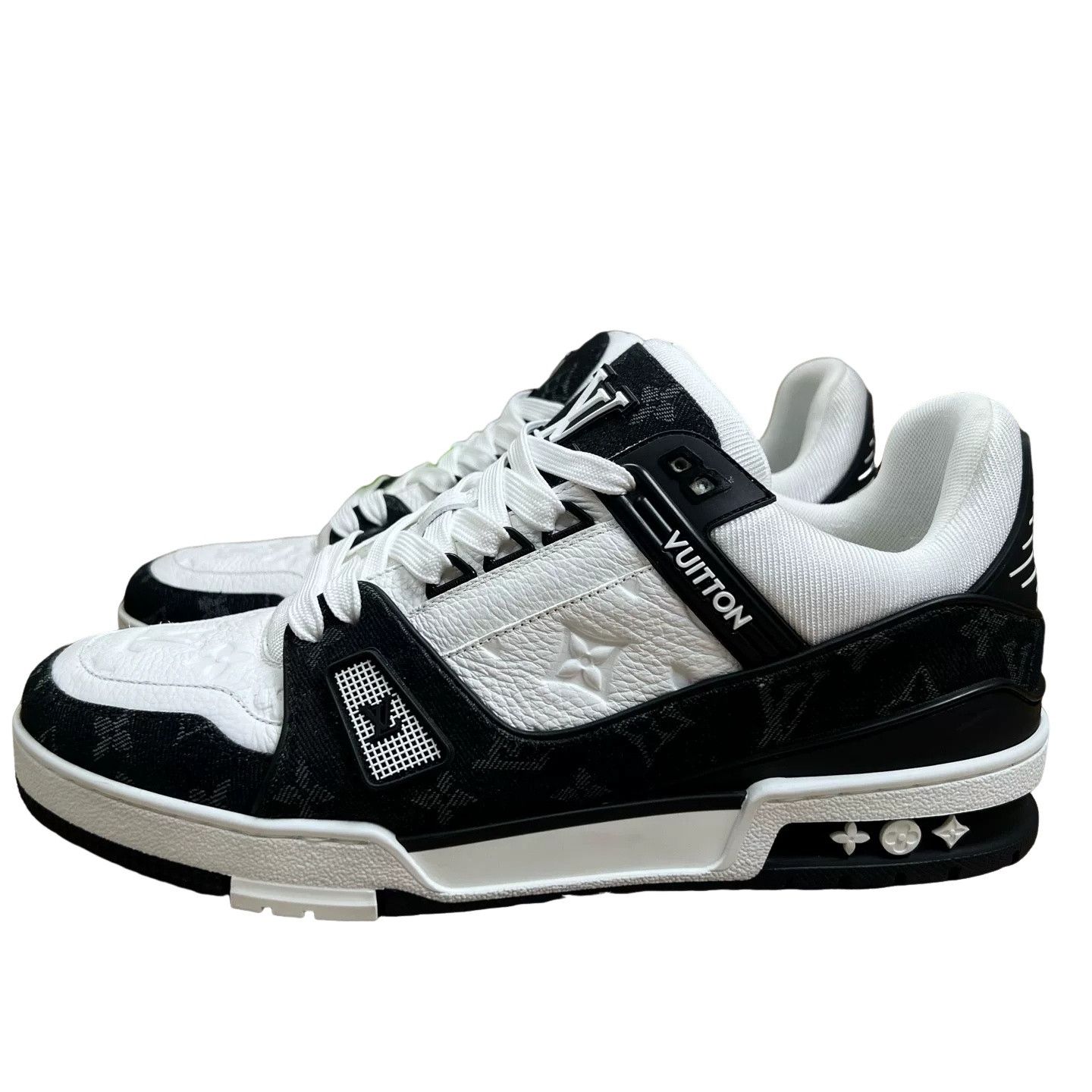 Louis Vuitton Louis Vuitton Monogram Denim Trainer Sneakers 43 Size US 10 / EU 43 - 1 Thumbnail