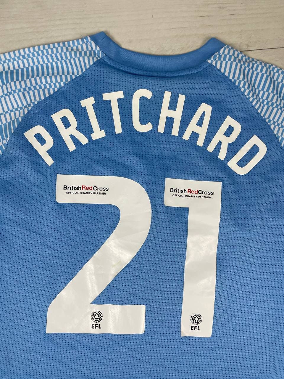 Nike Nike SUNDERLAND 2022 2023 Pritchard #21 AWAY SHIRT JERSEY Size US XXL / EU 58 / 5 - 11 Thumbnail