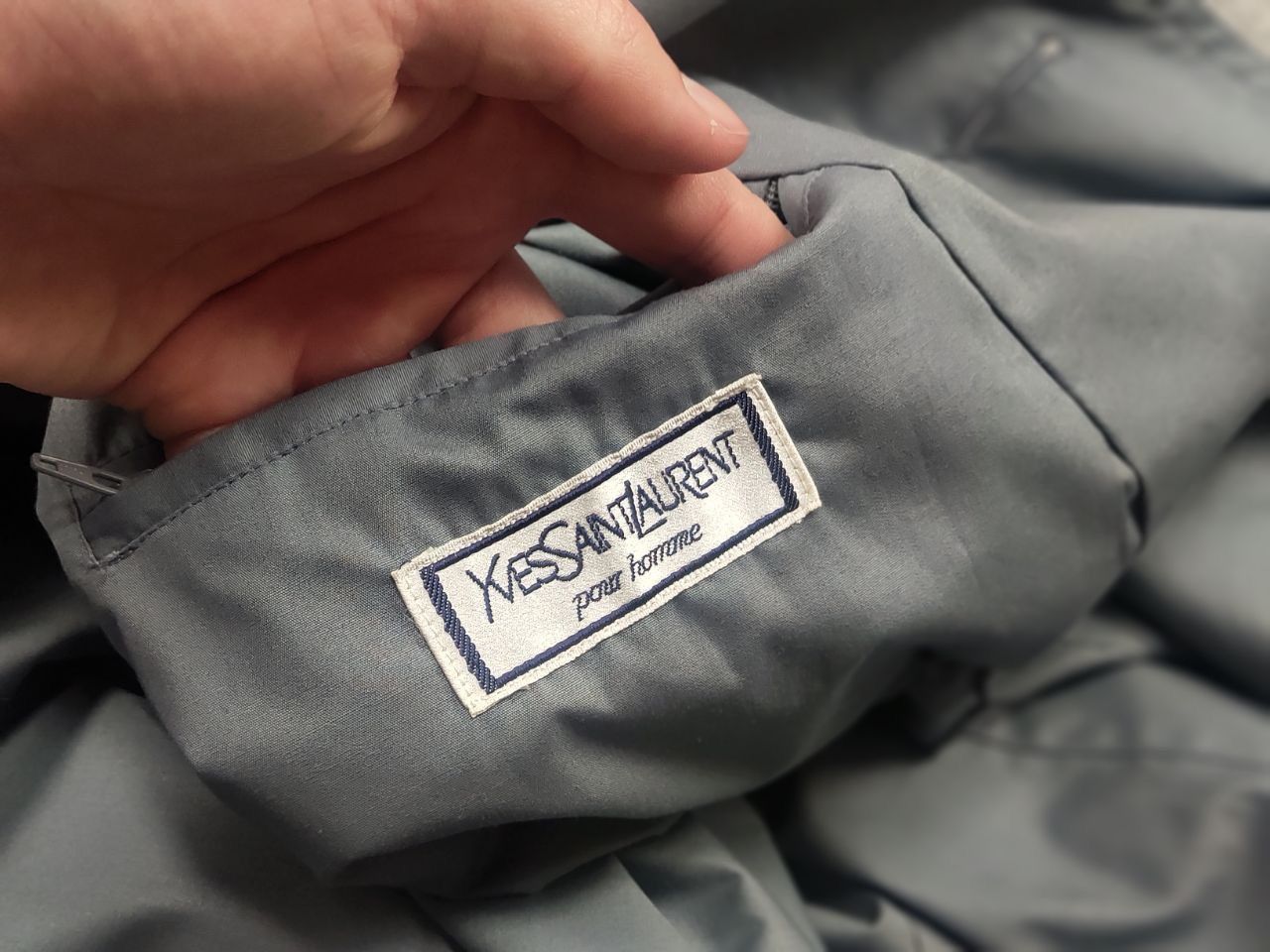 Yves Saint Laurent Vintage 80's Archive Yves Saint Laurent trench coat Jacket Size US L / EU 52-54 / 3 - 17 Thumbnail