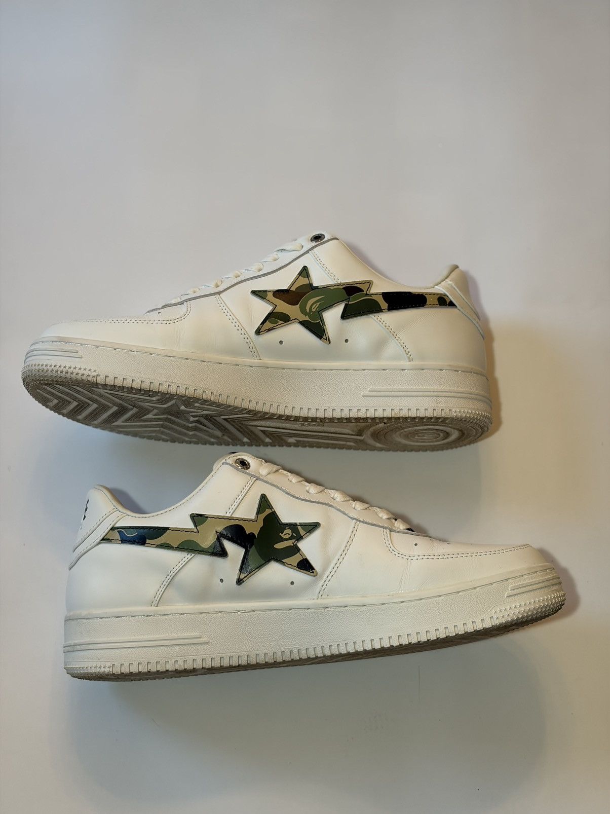 Bape Bapesta Low ABC Camo Size US 12 / EU 45 - 3 Thumbnail