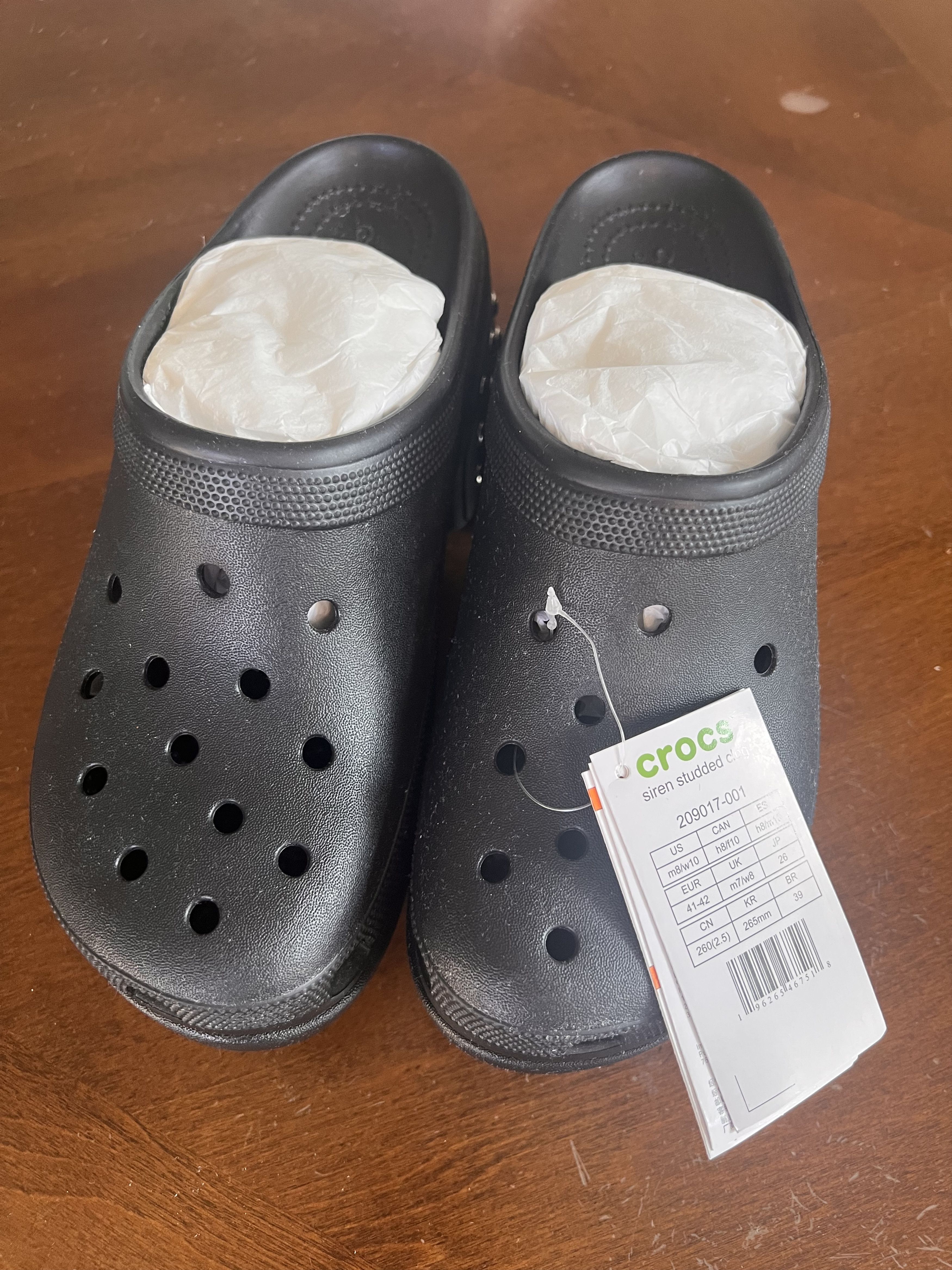 Crocs Unisex Siren Studded Clog Size US 10 / IT 40 - 2 Thumbnail