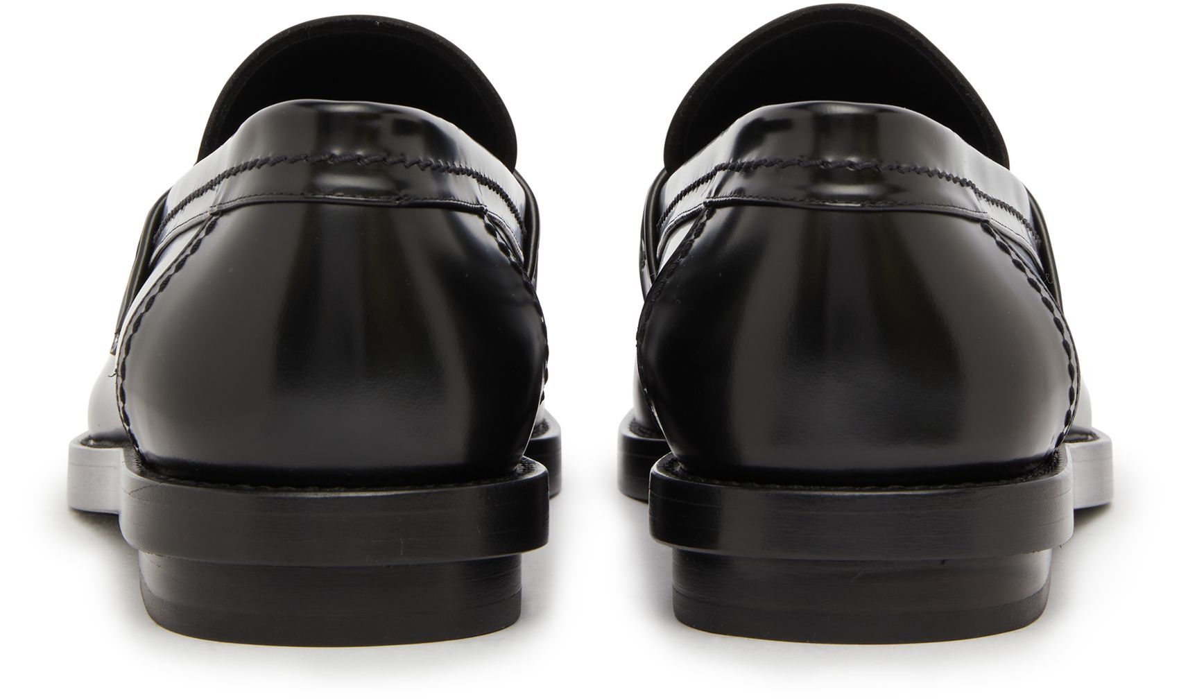 Alexander McQueen o1y1024 Loafers in Black Size US 12 / EU 45 - 4 Thumbnail