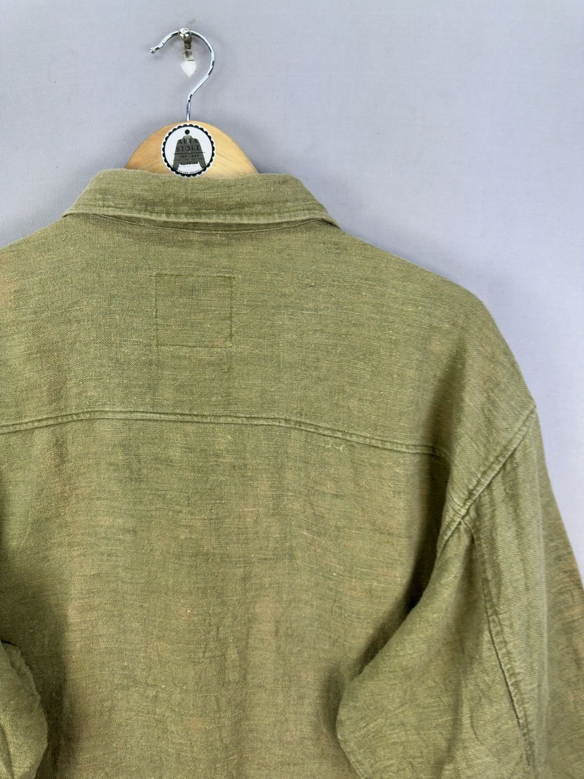 Japanese Brand Bayleaf Athlete Dept Hemp Fabric Chore Jacket Size US XXL / EU 58 / 5 - 5 Thumbnail