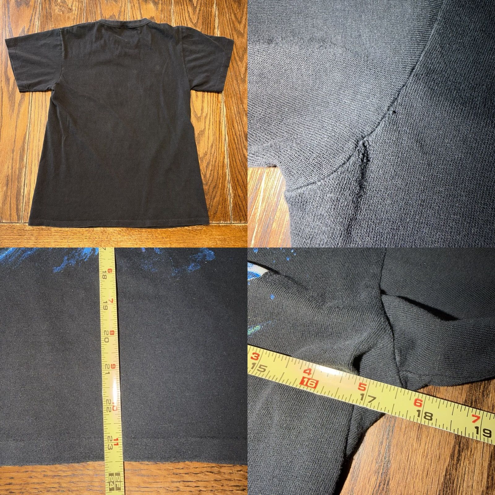 Changes VINTAGE Star Trek 25th Anniversary T-Shirt XL Adults Black Cotton Knit Logo Short Sleeve Men READ Size US XL / EU 56 / 4 - 8 Thumbnail