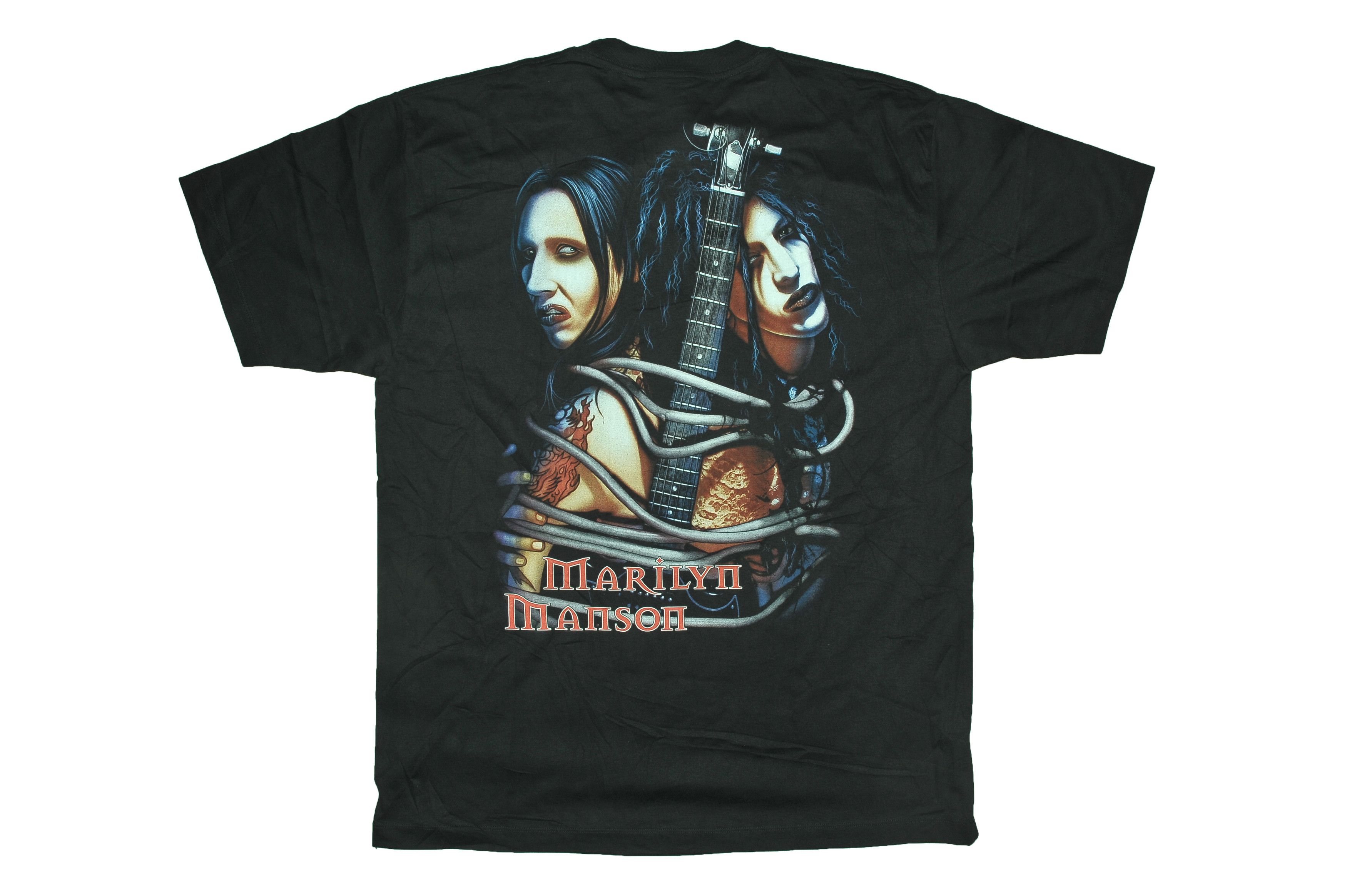 Vintage Vintage Marilyn Manson T-shirt Size US XL / EU 56 / 4 - 2 Thumbnail