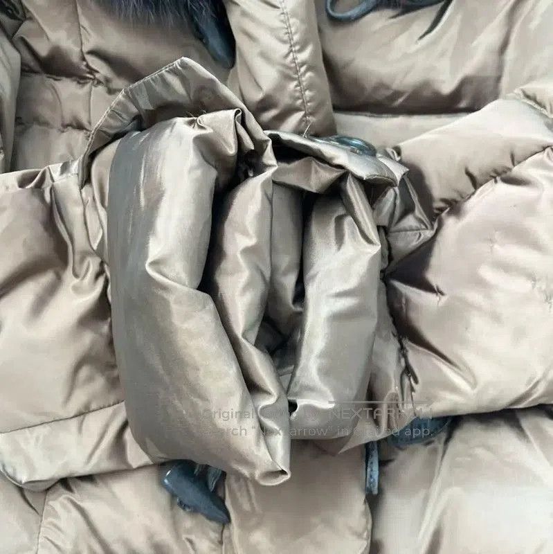 Max Mara MaxMara Brown Winter Down Coat for Women . Size M / US 6-8 / IT 42-44 - 5 Thumbnail