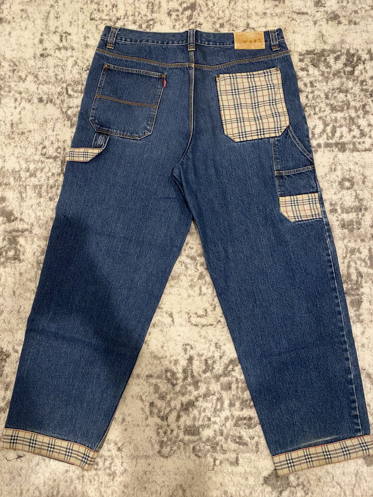 Japanese Brand Loco street gear burr berry print baggy jeans Size US 42 / EU 58 - 1 Thumbnail