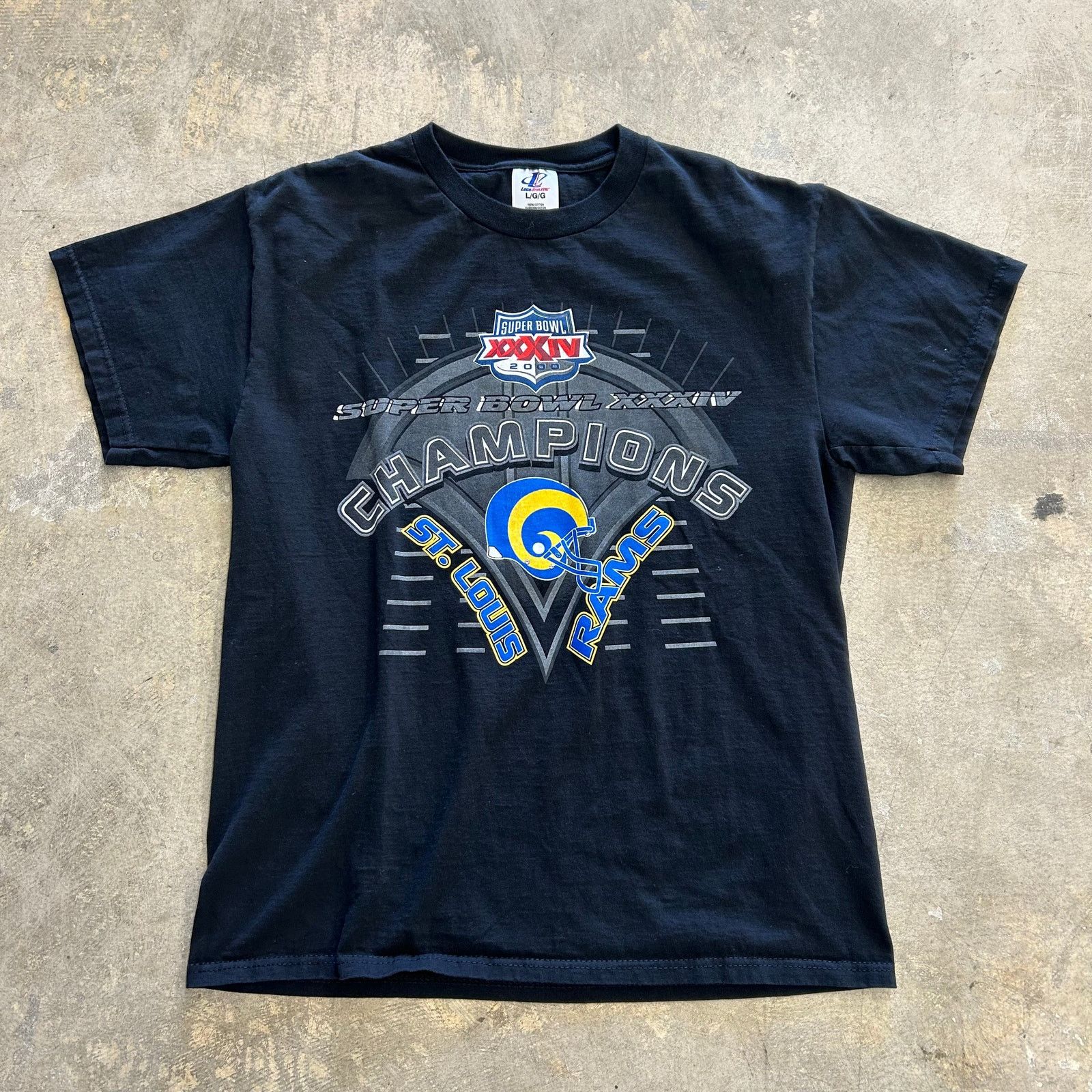 NFL Vintage Rams Super Bowl 34 Championship Sz L Size US L / EU 52-54 / 3 - 1 Thumbnail