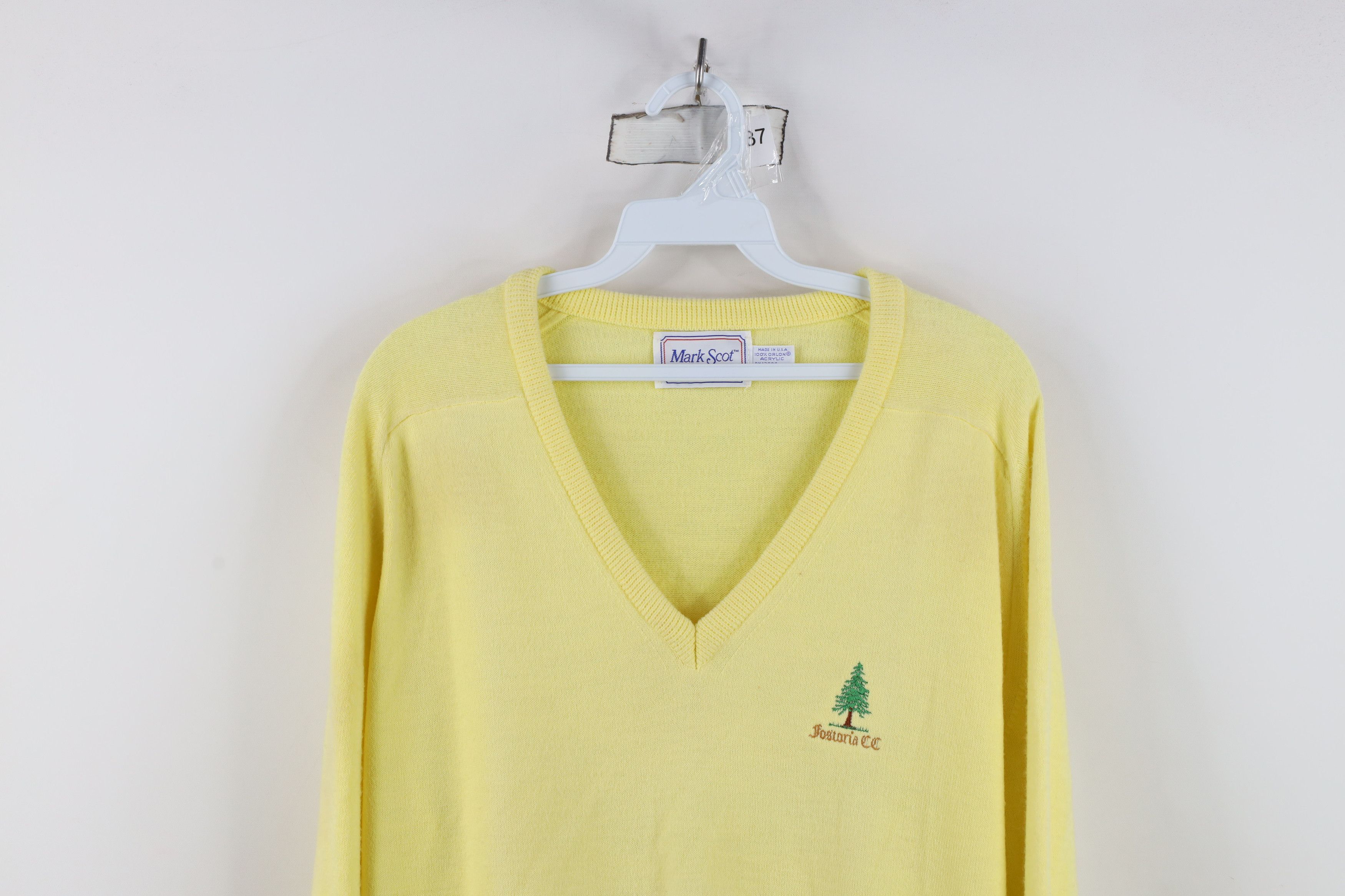 Vintage Vintage 70s Streetwear Soft Knit Golf V-Neck Sweater USA Size US L / EU 52-54 / 3 - 2 Thumbnail