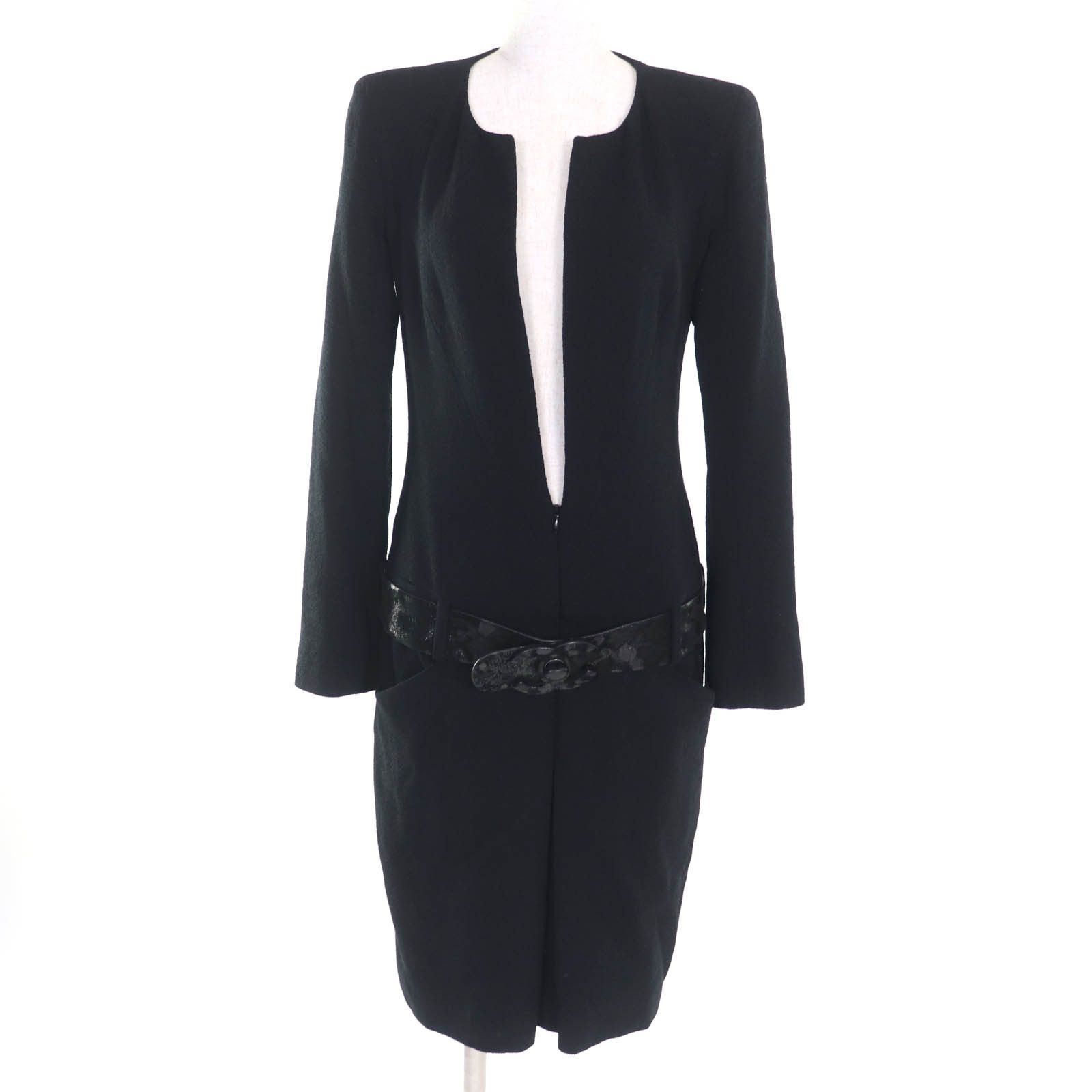 Chanel Chanel Chanel BIGCOCO Mark Buckle Wool Dress Others Dresses DUTY FREE for USA Size ONE SIZE - 1 Thumbnail