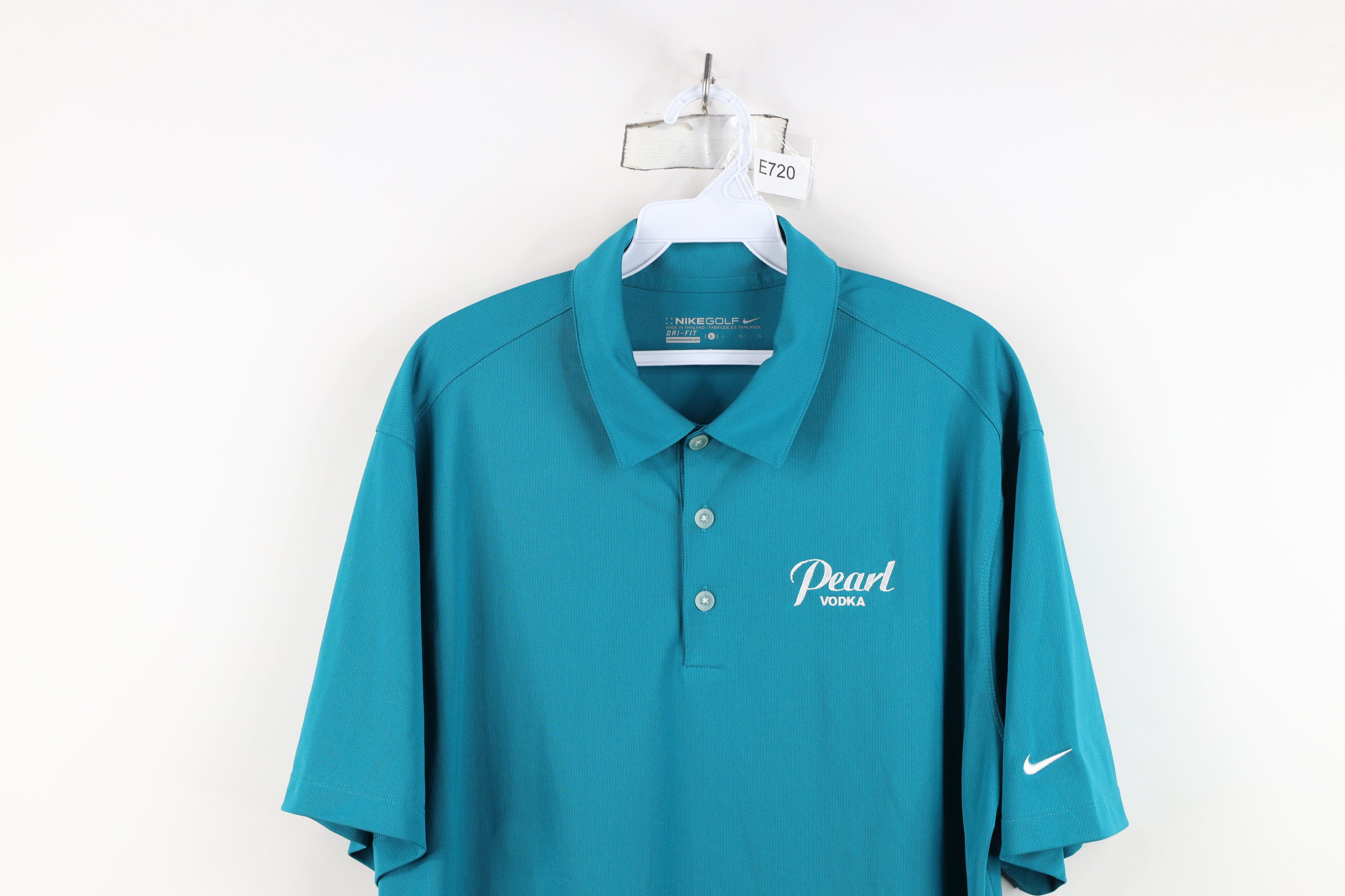 Nike Nike Golf Pearl Vodka Short Sleeve Golf Polo Shirt Teal Size US L / EU 52-54 / 3 - 2 Thumbnail
