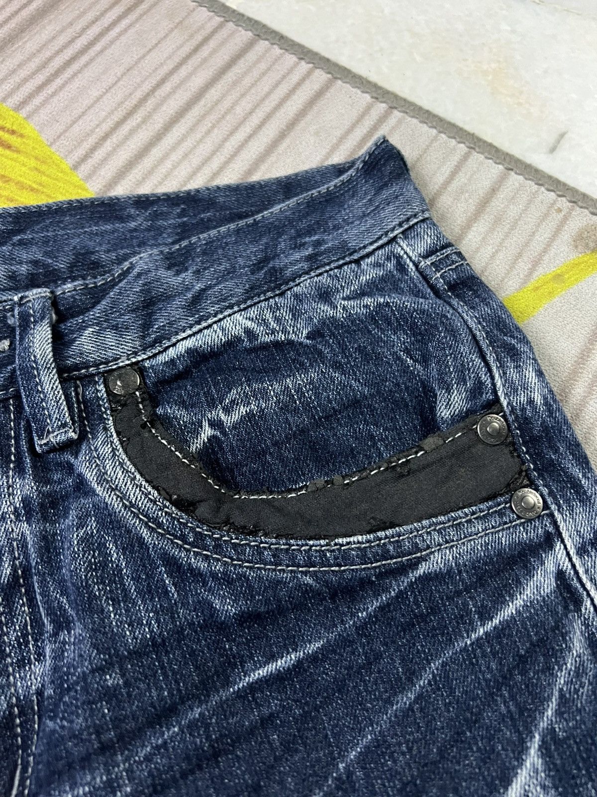 If Six Was Nine × Japanese Brand × Seditionaries DOUBLE FOCUS NICE DESIGN JEANS Size US 28 / EU 44 - 6 Thumbnail