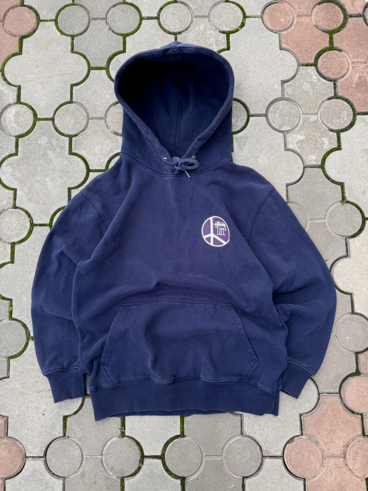 Stussy Stussy Big Logo Boxy Hoodie Y2K Size US S / EU 44-46 / 1 - 3 Thumbnail