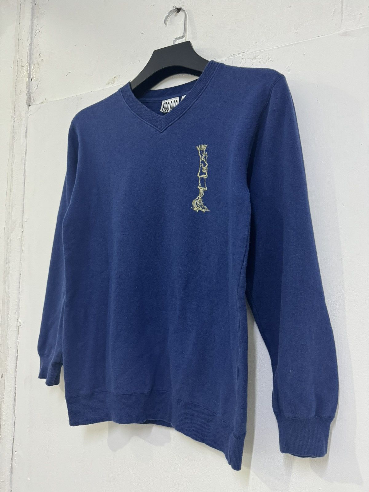 Vintage 💥VINTAGE 1997 FIDO DIDO SWEATSHIRT V-NECK Size US M / EU 48-50 / 2 - 3 Thumbnail