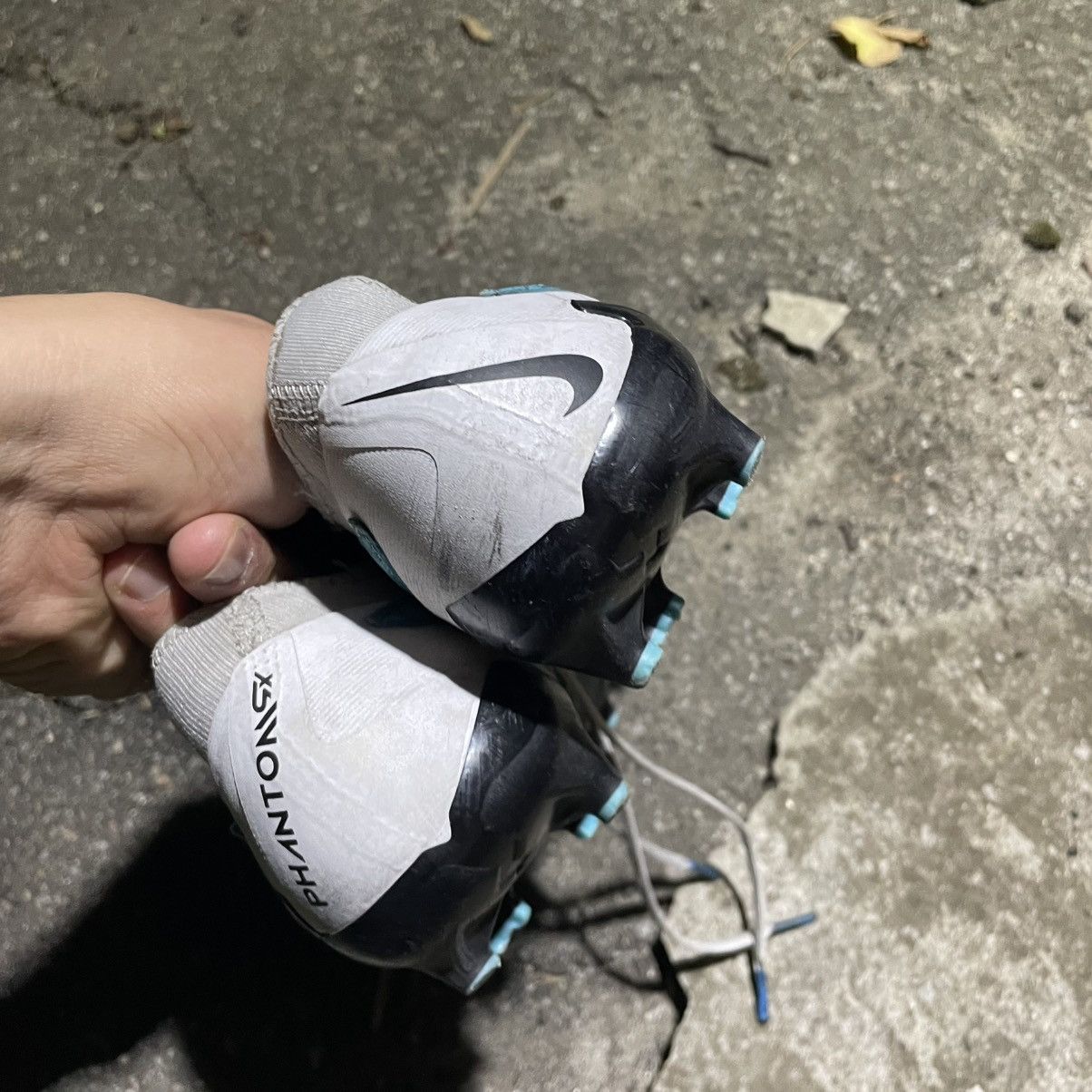 Pro Player Nike Gripknit Phantom Gx Elite Fg Light Blue White boots pro Size US 6.5 / EU 39-40 - 8 Thumbnail