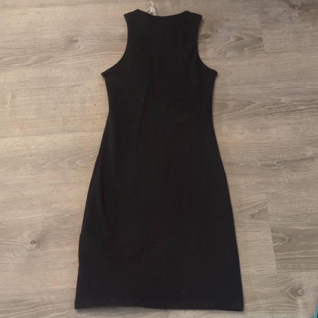 Adidas Adidas black rib tank dress size small Size S / US 4 / IT 40 - 7 Thumbnail