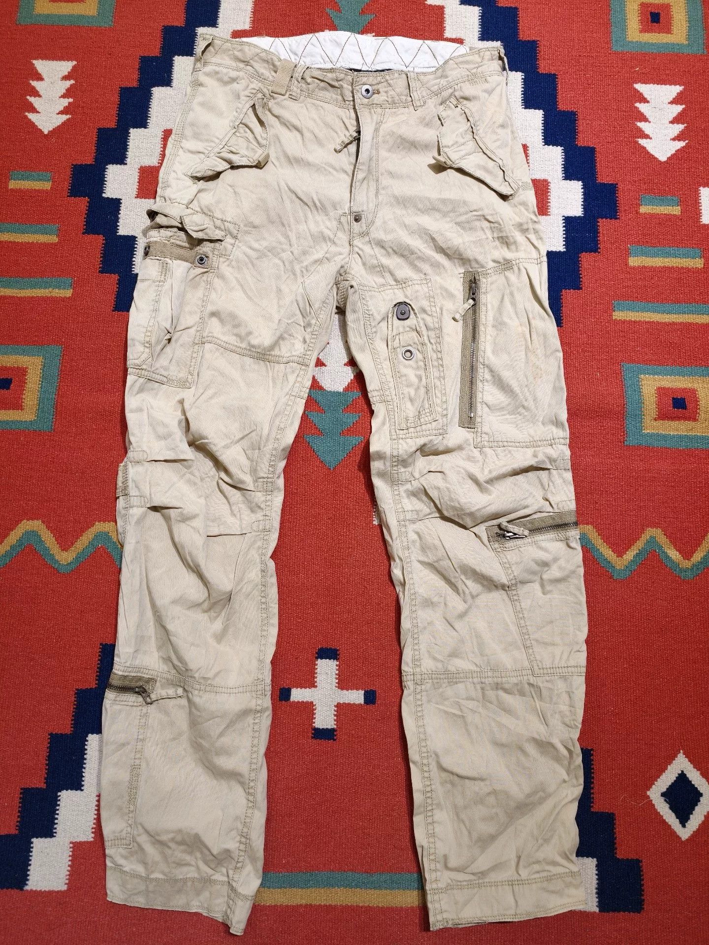 Vintage Vintage Ralph Lauren Cargo Pants Size US 34 / EU 50 - 1 Thumbnail