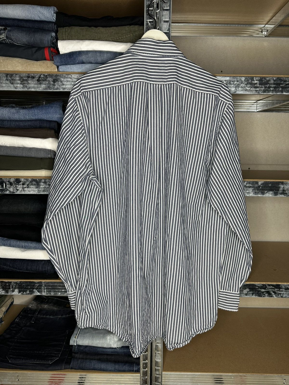 Polo Ralph Lauren Polo Jeans Company Ralph Lauren Striped Button Down Shirt Size US L / EU 52-54 / 3 - 2 Thumbnail