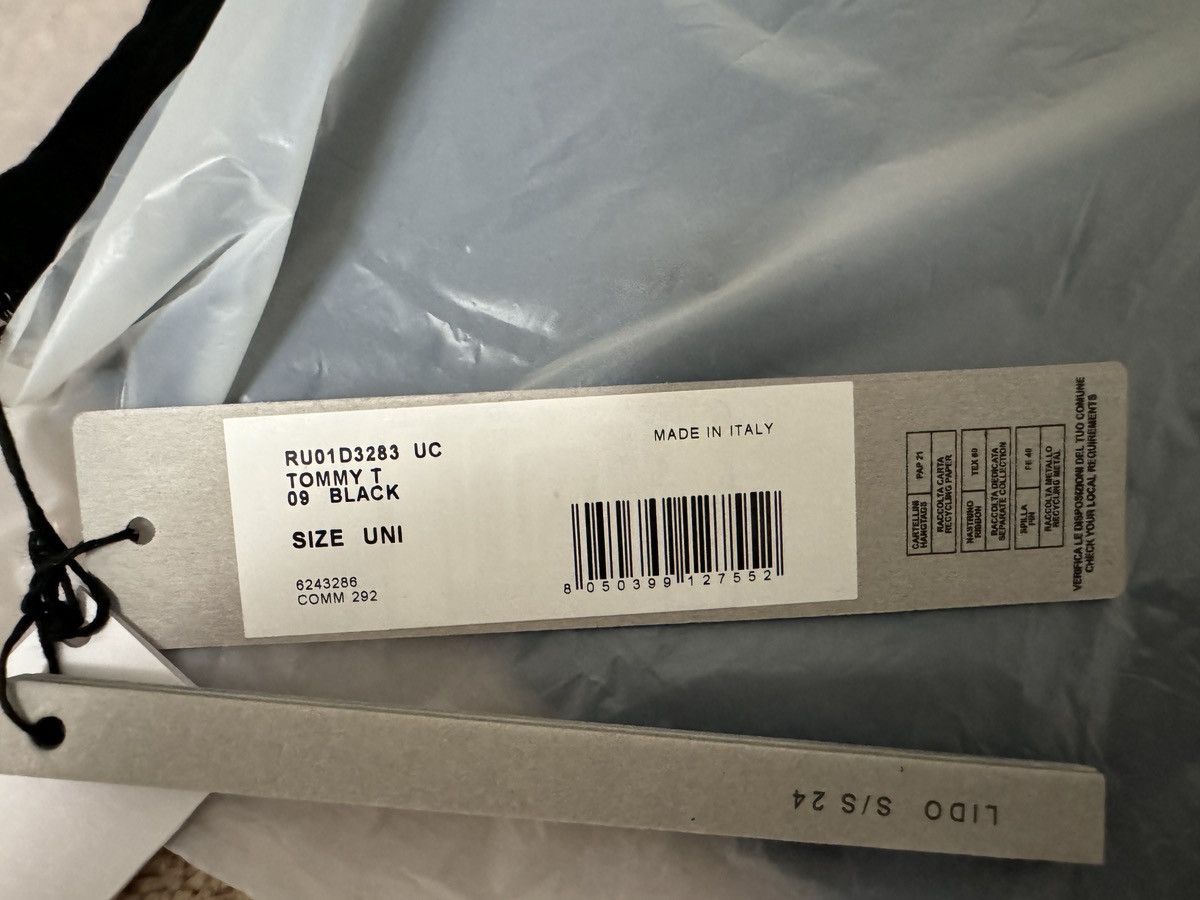 Rick Owens Rick Owens Tommy Tee one size Size US M / EU 48-50 / 2 - 7 Thumbnail