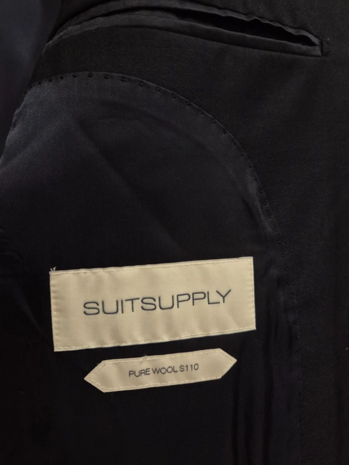 Suitsupply Suitsupply Havana Peak Jetted Blazer Size 46R - 6 Thumbnail