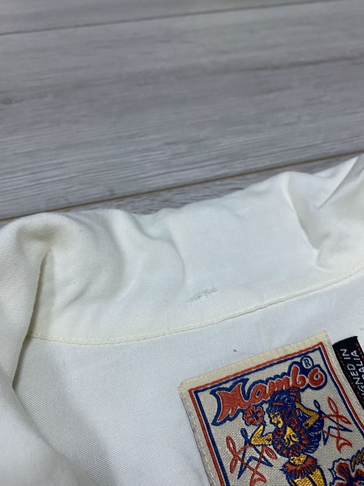 Vintage Vintage 90s MAMBO ocean 🌊 surf Shirt Tattoo Rayon Australia Size US L / EU 52-54 / 3 - 10 Thumbnail