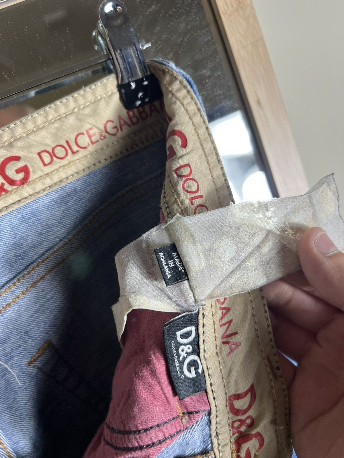Dolce & Gabbana Vintage Dolce & Gabbana Wonder Very Tight Jeans Avantgarde Size 27" / US 4 / IT 40 - 13 Thumbnail