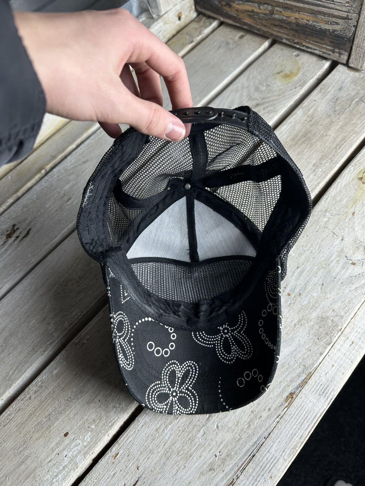 Von Dutch 🚨 VON DUTCH RARE Black SnapBack Trucker baseball cap hat Size ONE SIZE - 6 Thumbnail